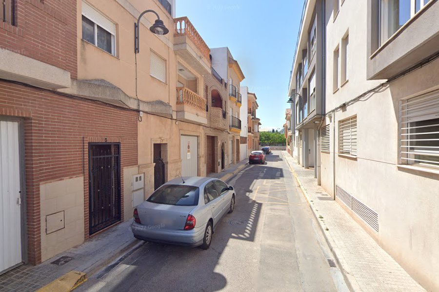 Calle de Marconi, en Aldaia.