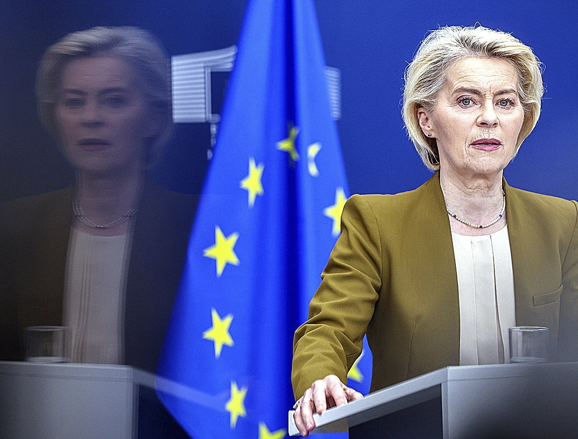 La presidenta de la Comisión Europea, Ursula von der Leyen.