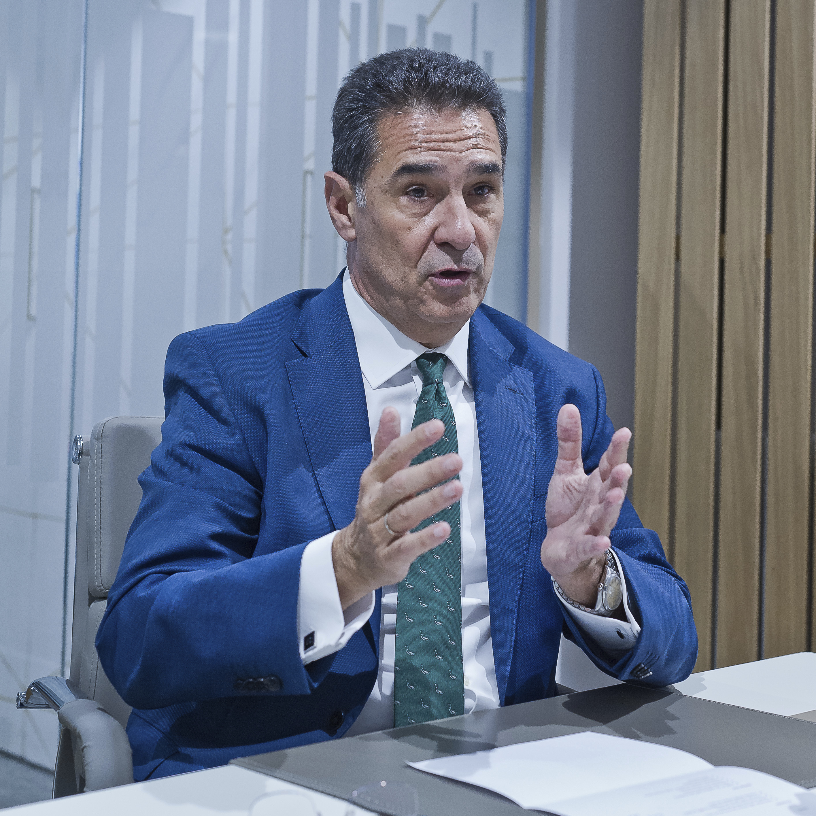 Juan Antonio Gómez Pintado, presidente de Lignum Tech.