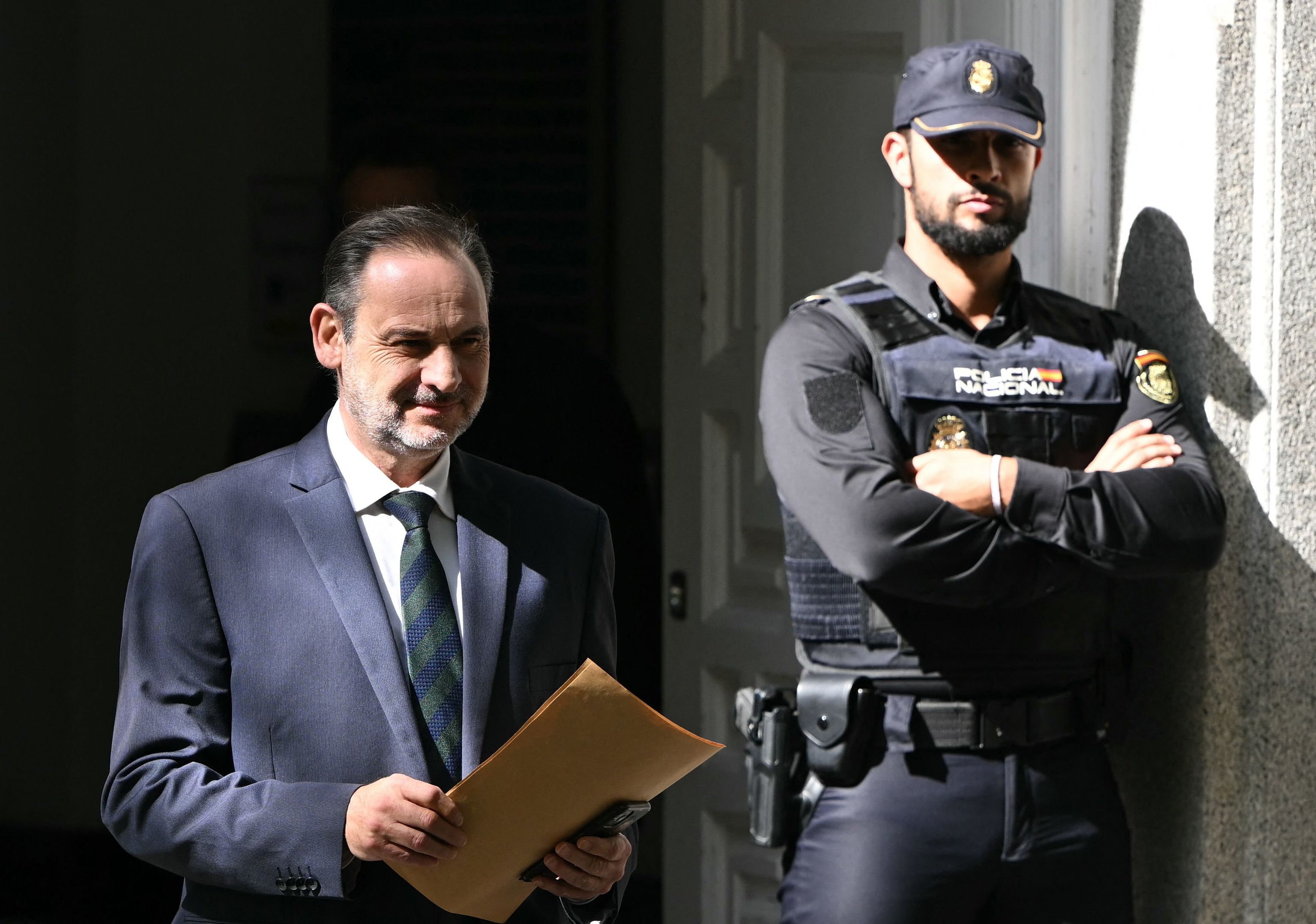 José Luis Ábalos, ex ministro de Transportes, en el Tribunal Supremo.