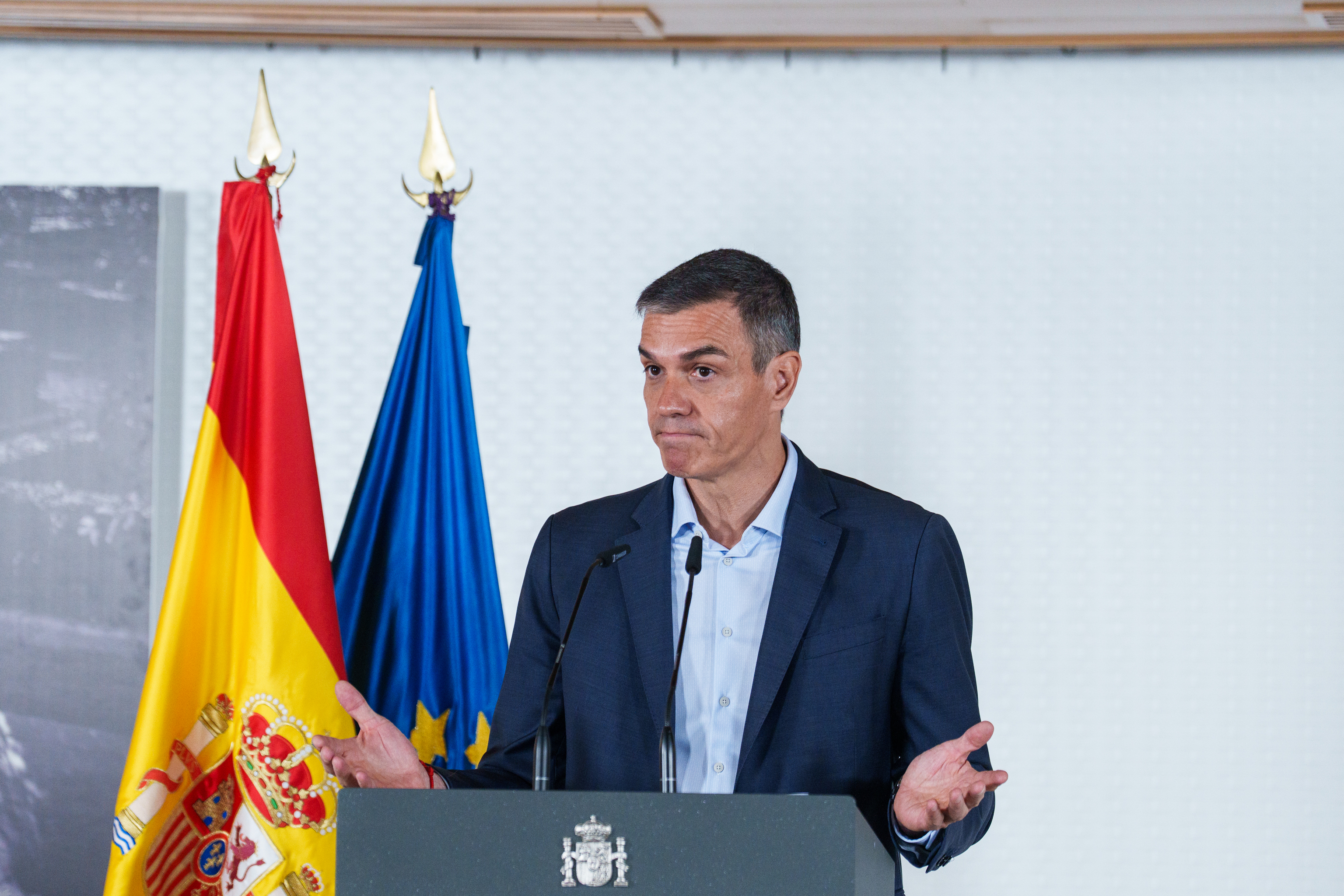 Pedro Sánchez presenta su plan de dependencia.