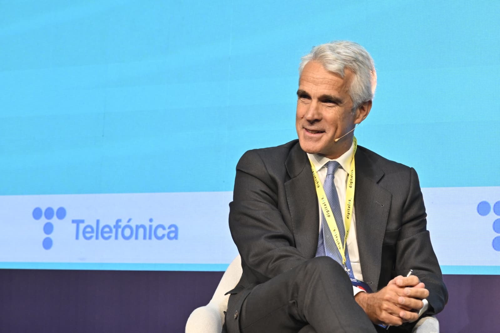 El presidente de Telefónica España, Borja Ochoa