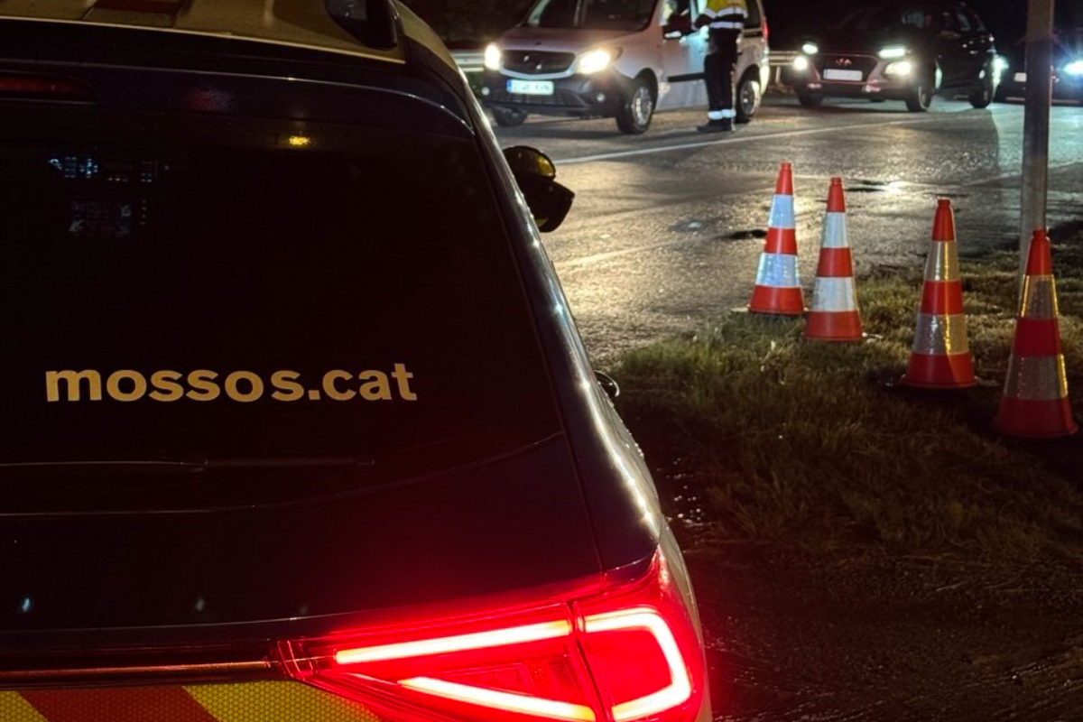 Un coche de los Mossos d'Esquadra.