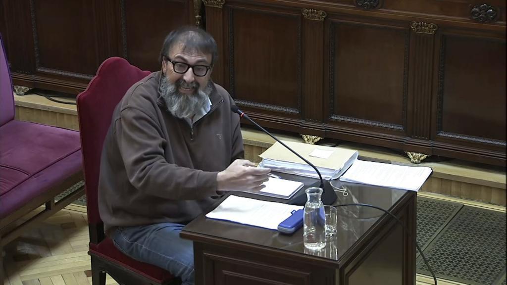 Koldo García, durante su declaración en el Tribunal Supremo.