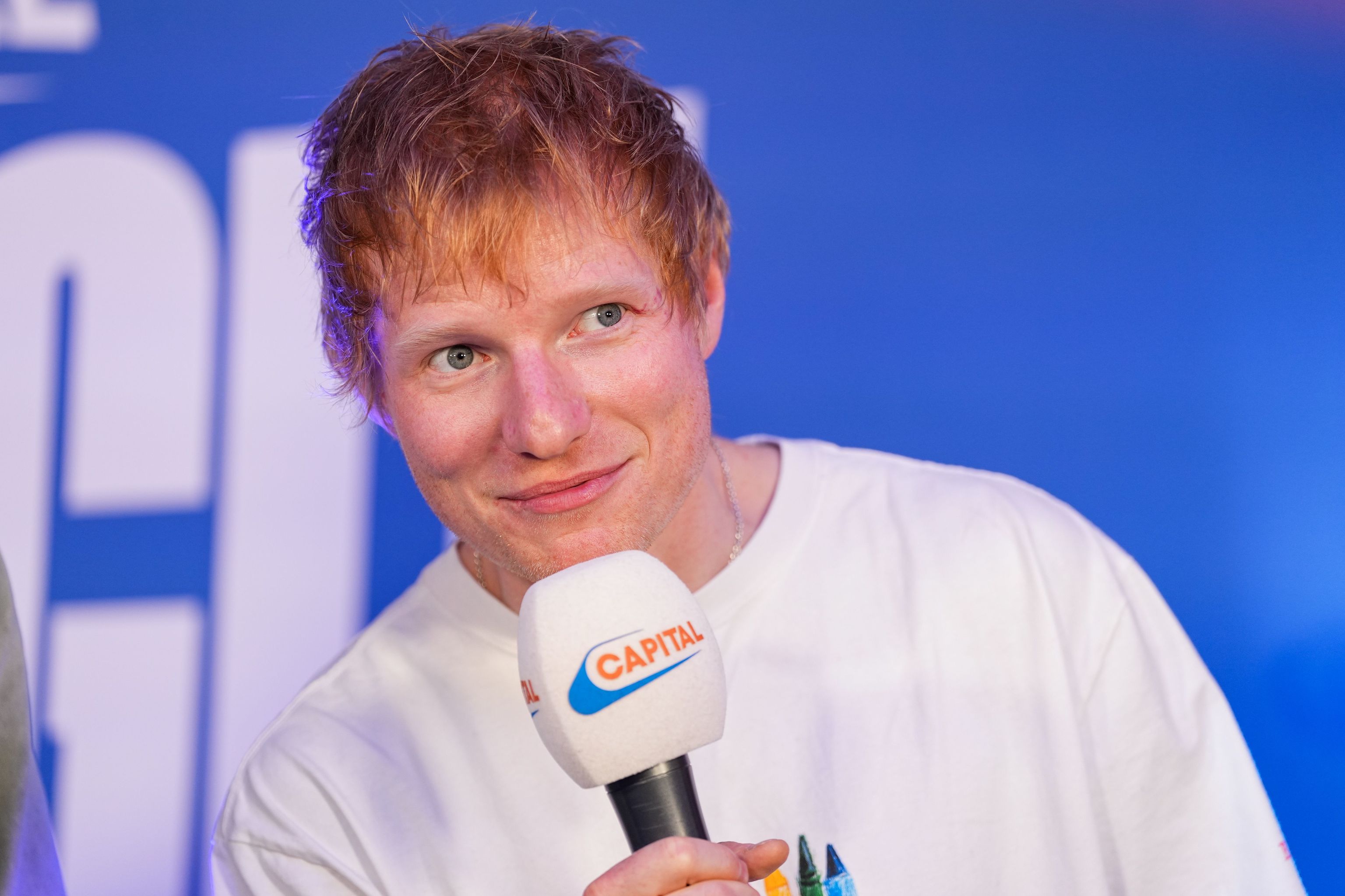 El cantante Ed Sheeran.