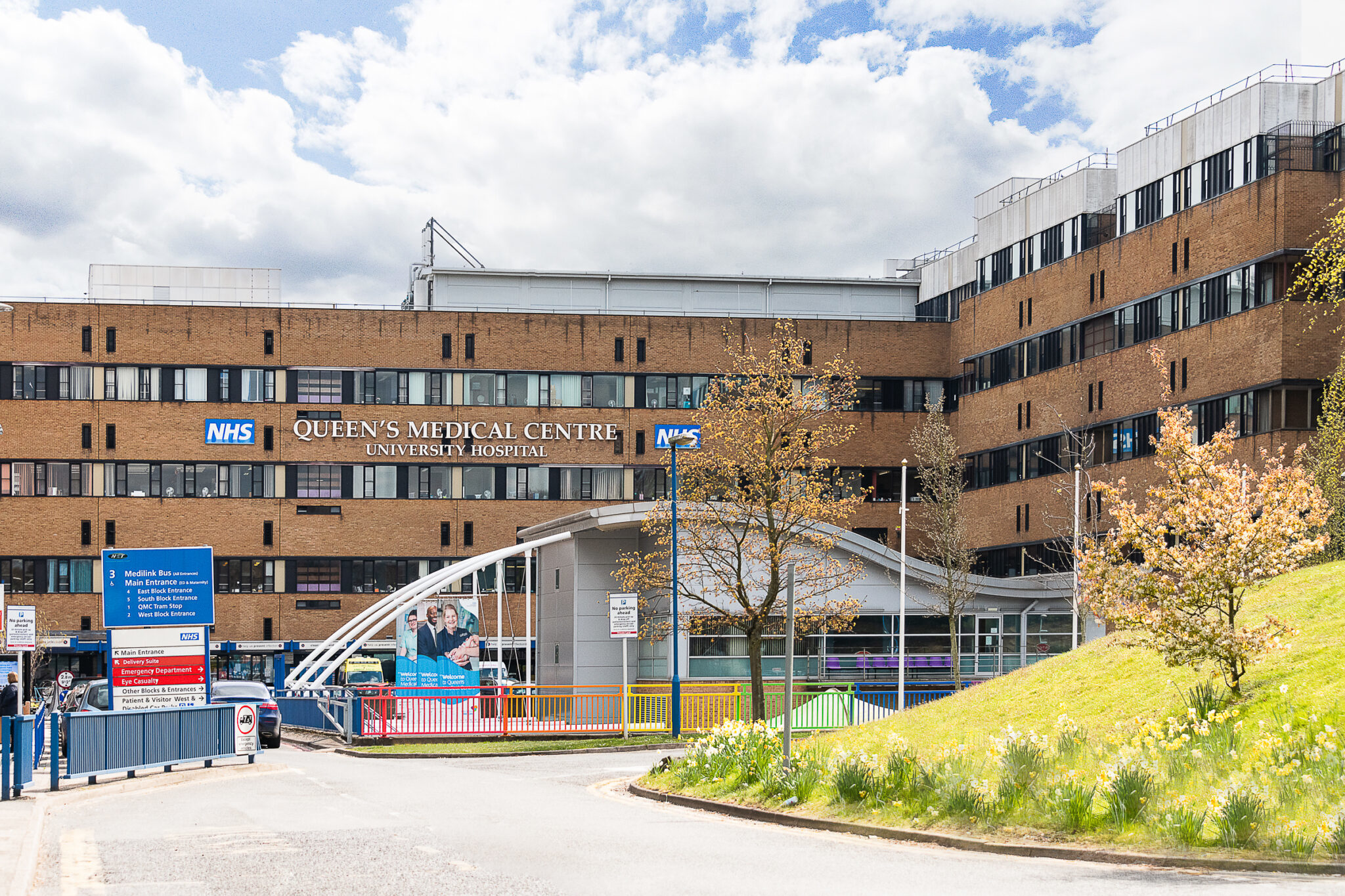 Uno de los centros del complejo 'Nottingham University Hospitals', en una imagen corporativa