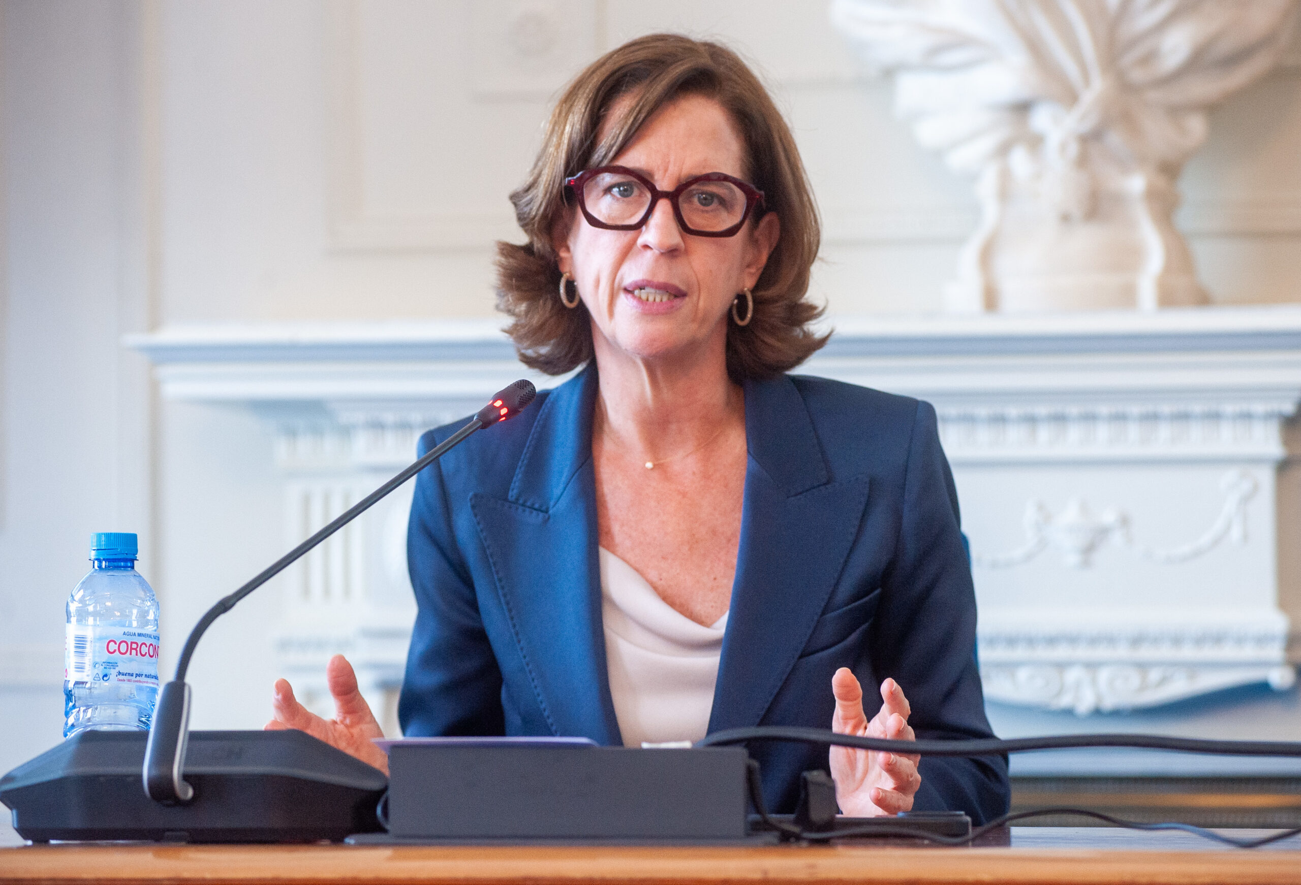 Alejandra Kindelán, presidenta de la Asociación Española de la Banca (AEB).