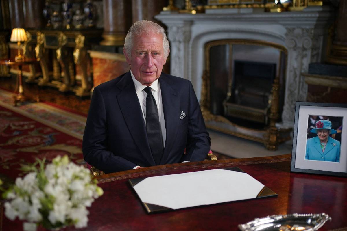 El rey Carlos III de Inglaterra en Buckingham Palace, en una imagen de archivo