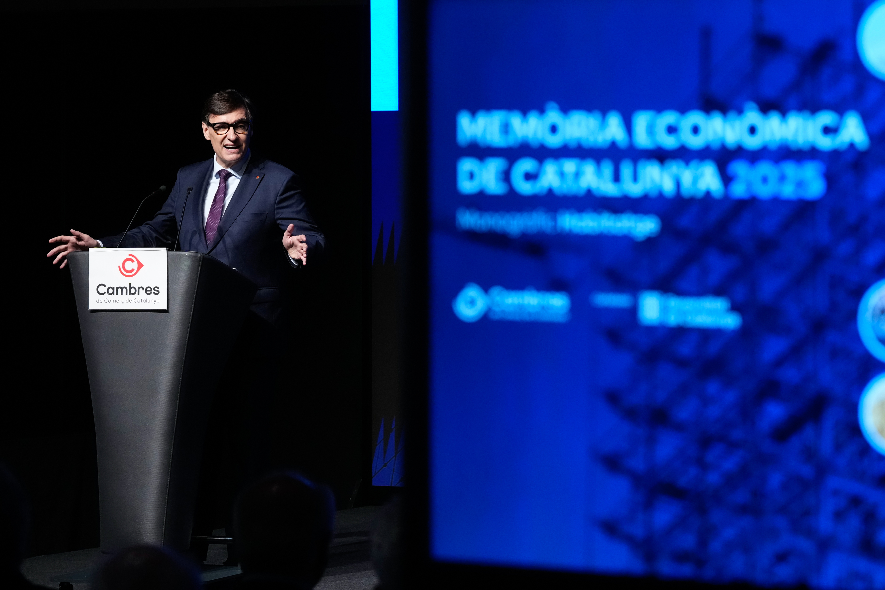 El presidente de la Generalitat, Salvador Illa.