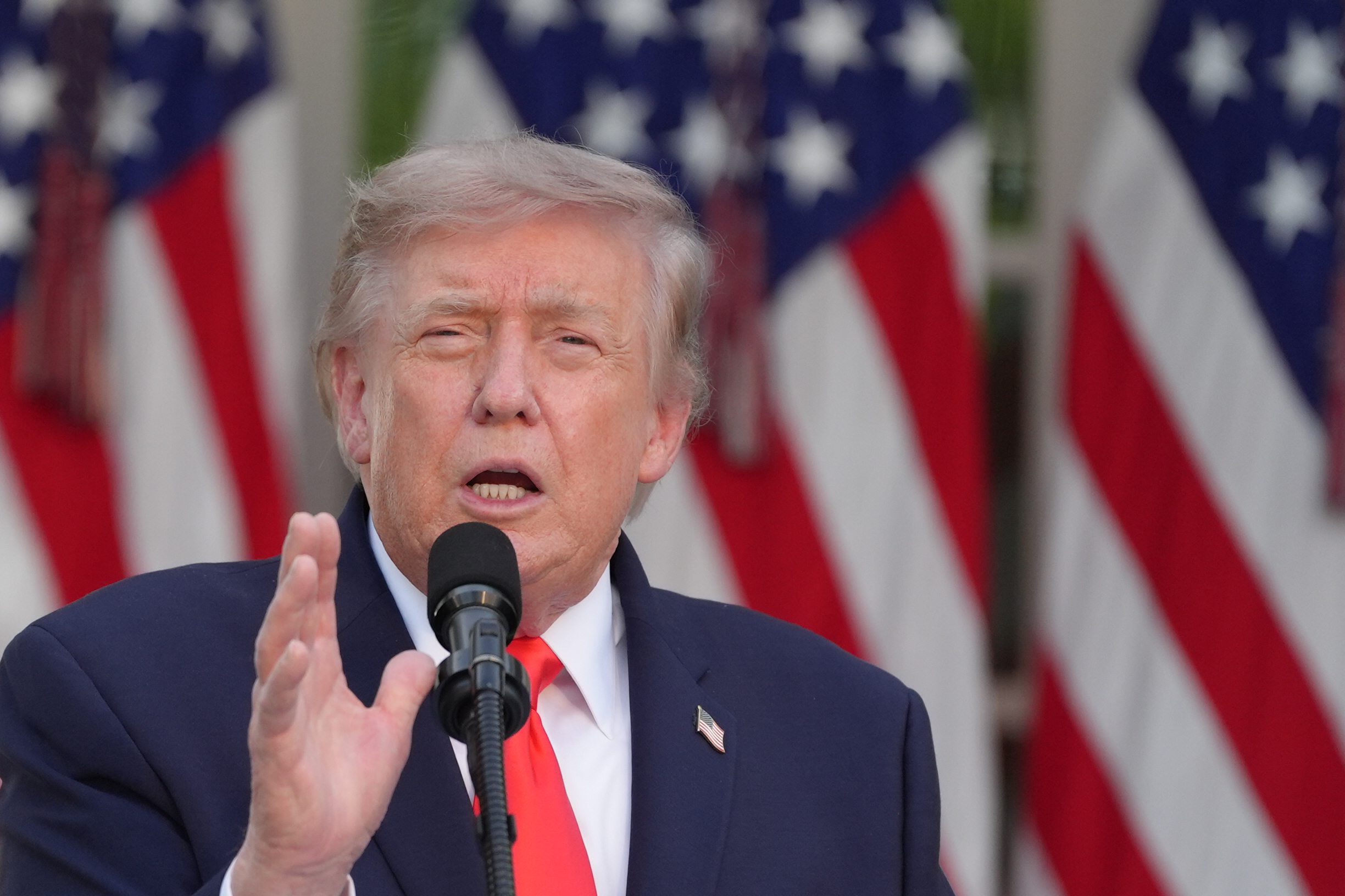 El presidente de Estados Unidos, Donald Trump
