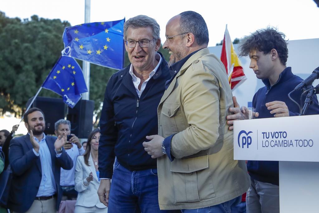 Feijóo y Alejandro Fernández