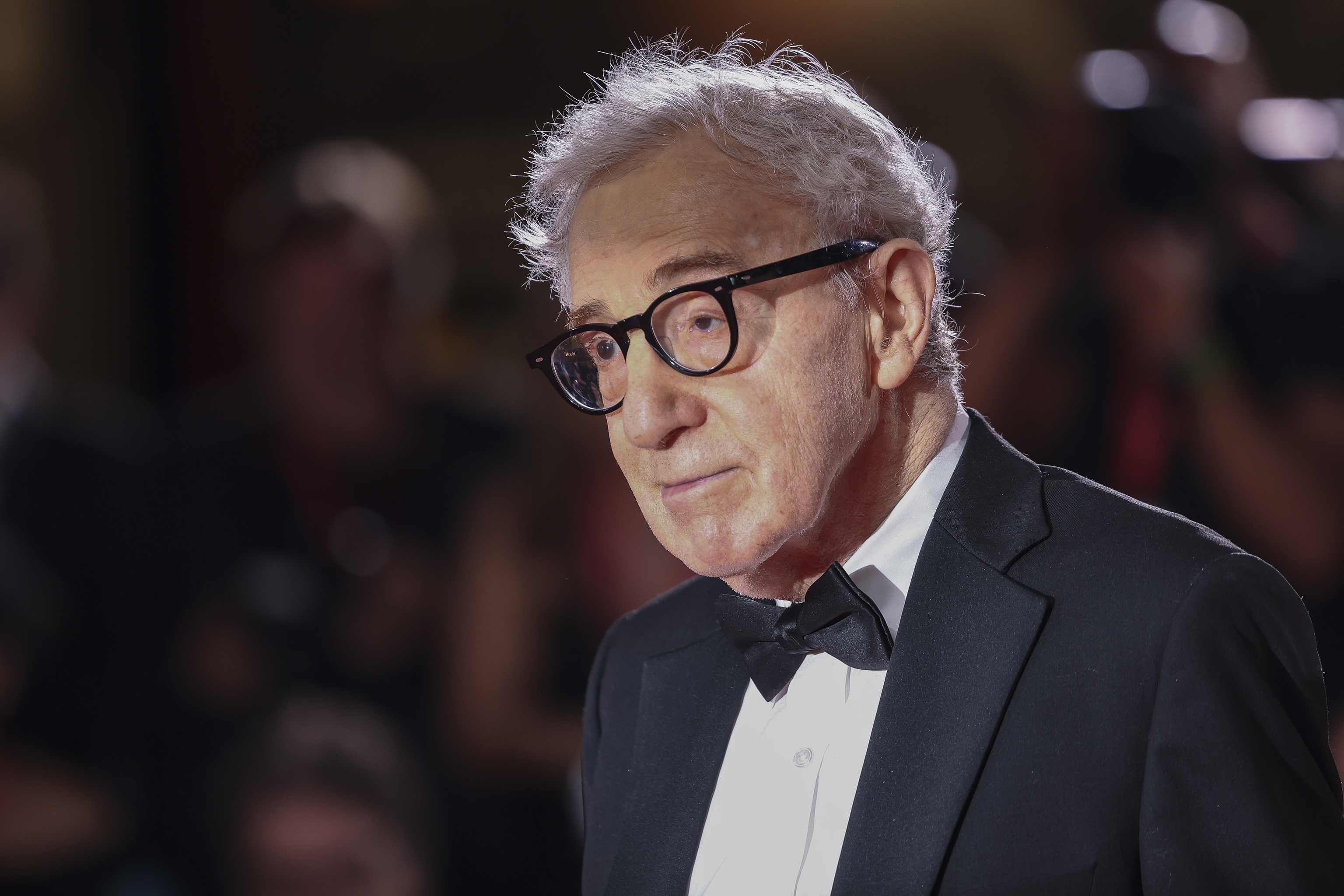 Woody Allen, en el festival de cine de Venecia, en 2023