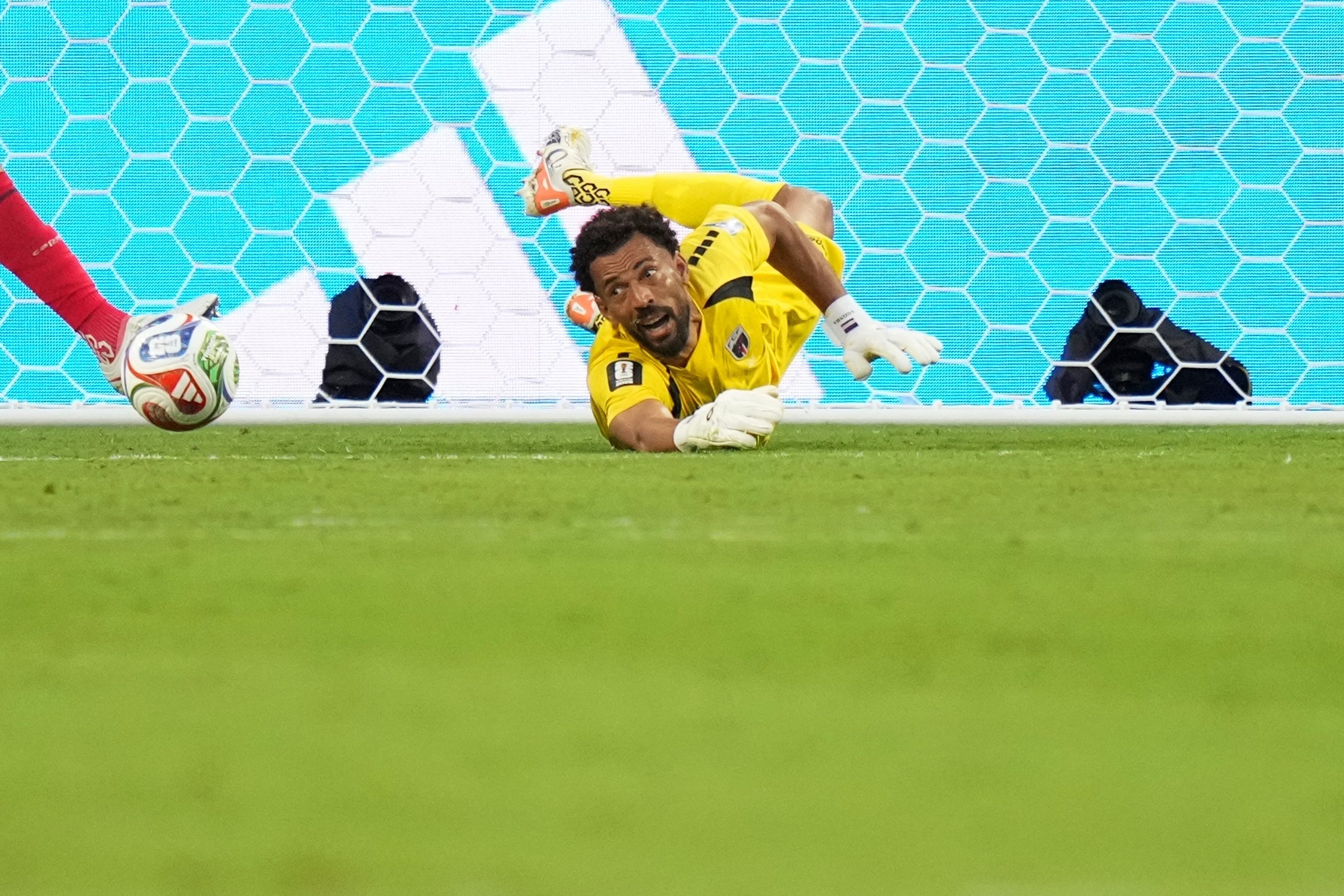 Vozinha, en una parada a Uruguay.