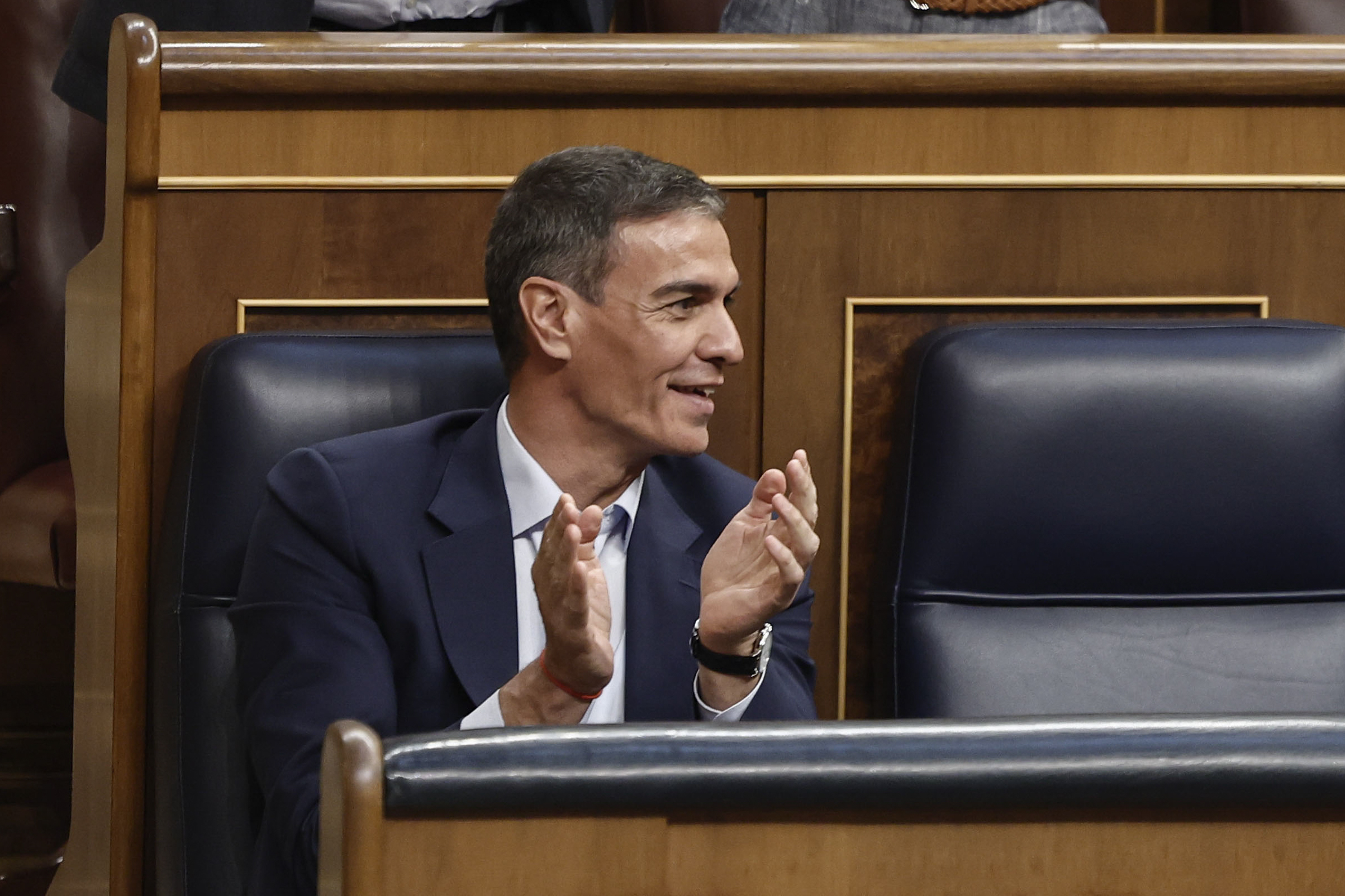 Pedro Sánchez, en el Congreso de los Diputados.