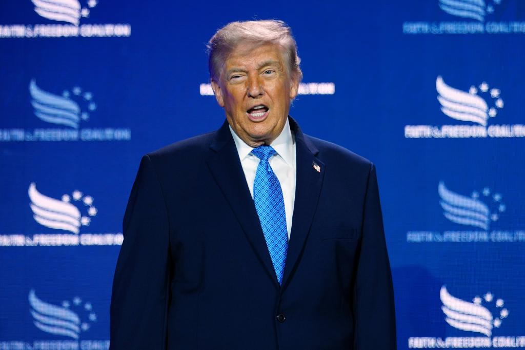 El presidente de EEUU, Donald Trump.
