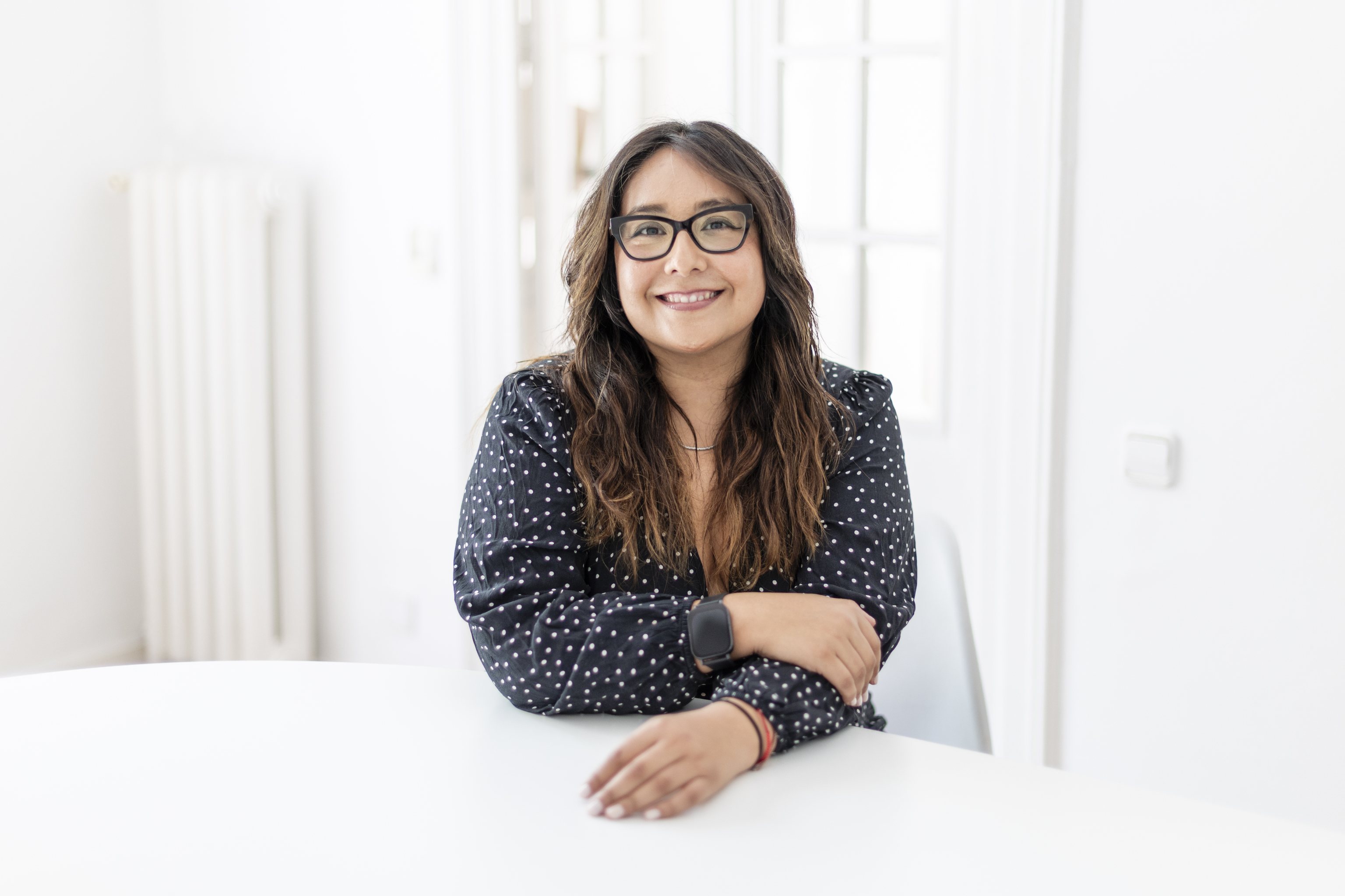 Paloma Colque, abogado chilena y fundadora de Wamad