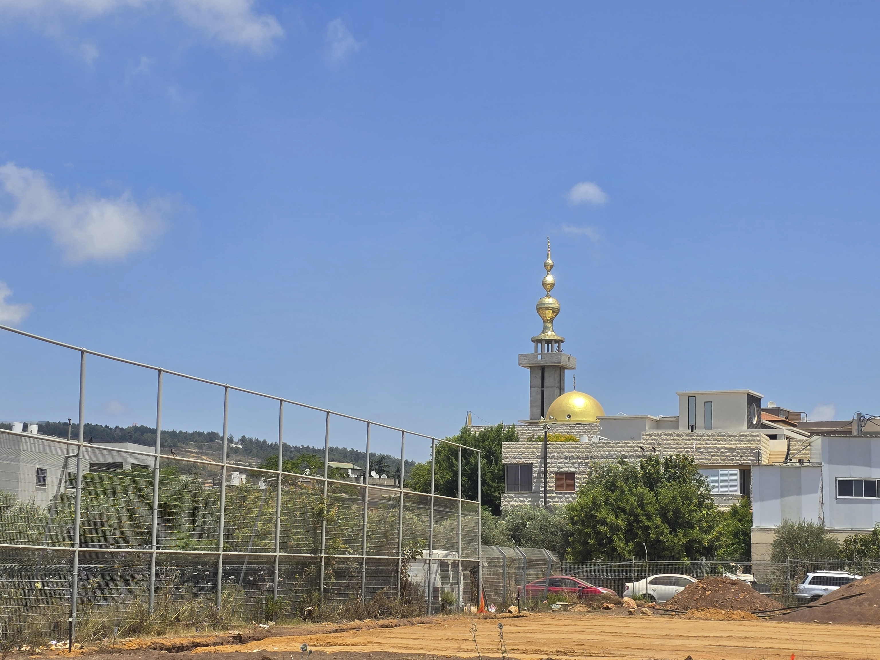 El poblado de Arab Al Aramshe, en la frontera de Israel con Líbano.