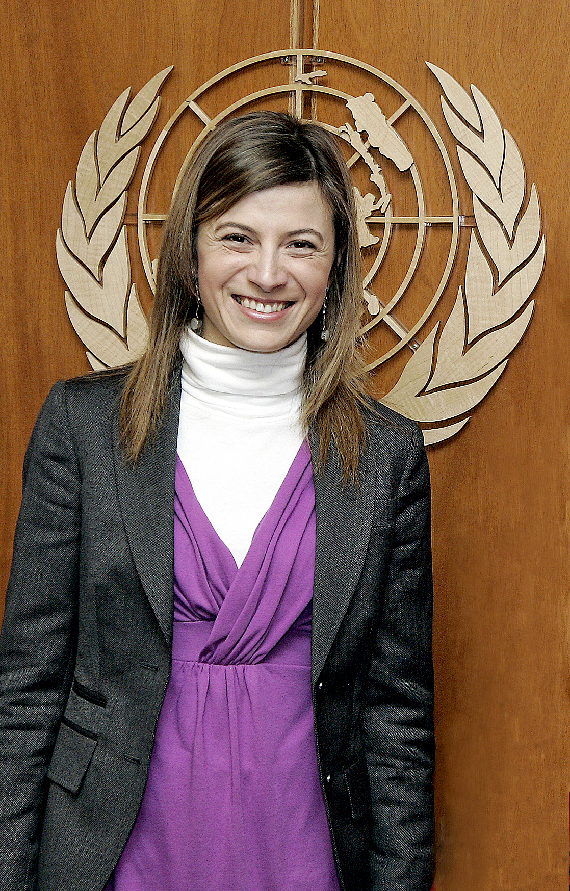 Aído hace unos 15 años, a su llegada a la ONU.
