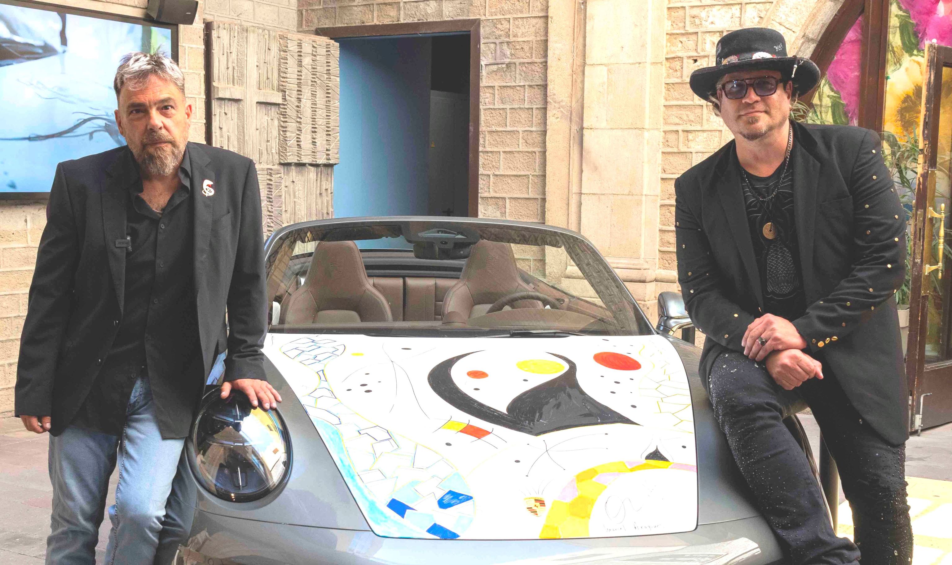 Charly Meier y Marcel Aragonés.