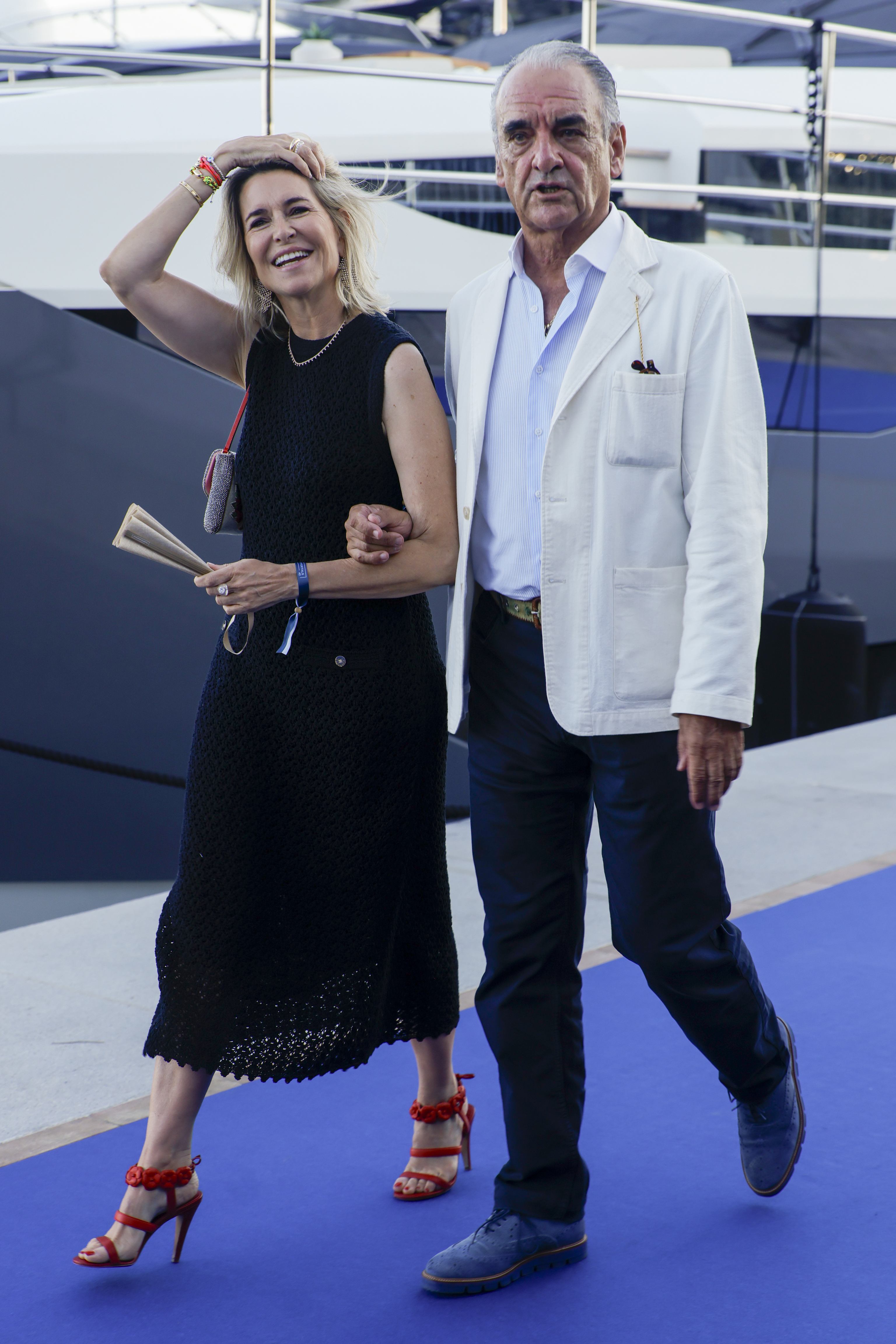 María José Castellví y Mario Conde.