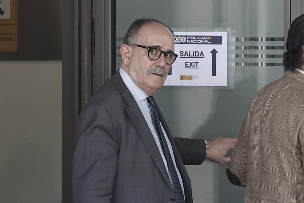 José Aníbal Álvarez, primer abogado de Ábalos, a su salida de la Audiencia Nacional.