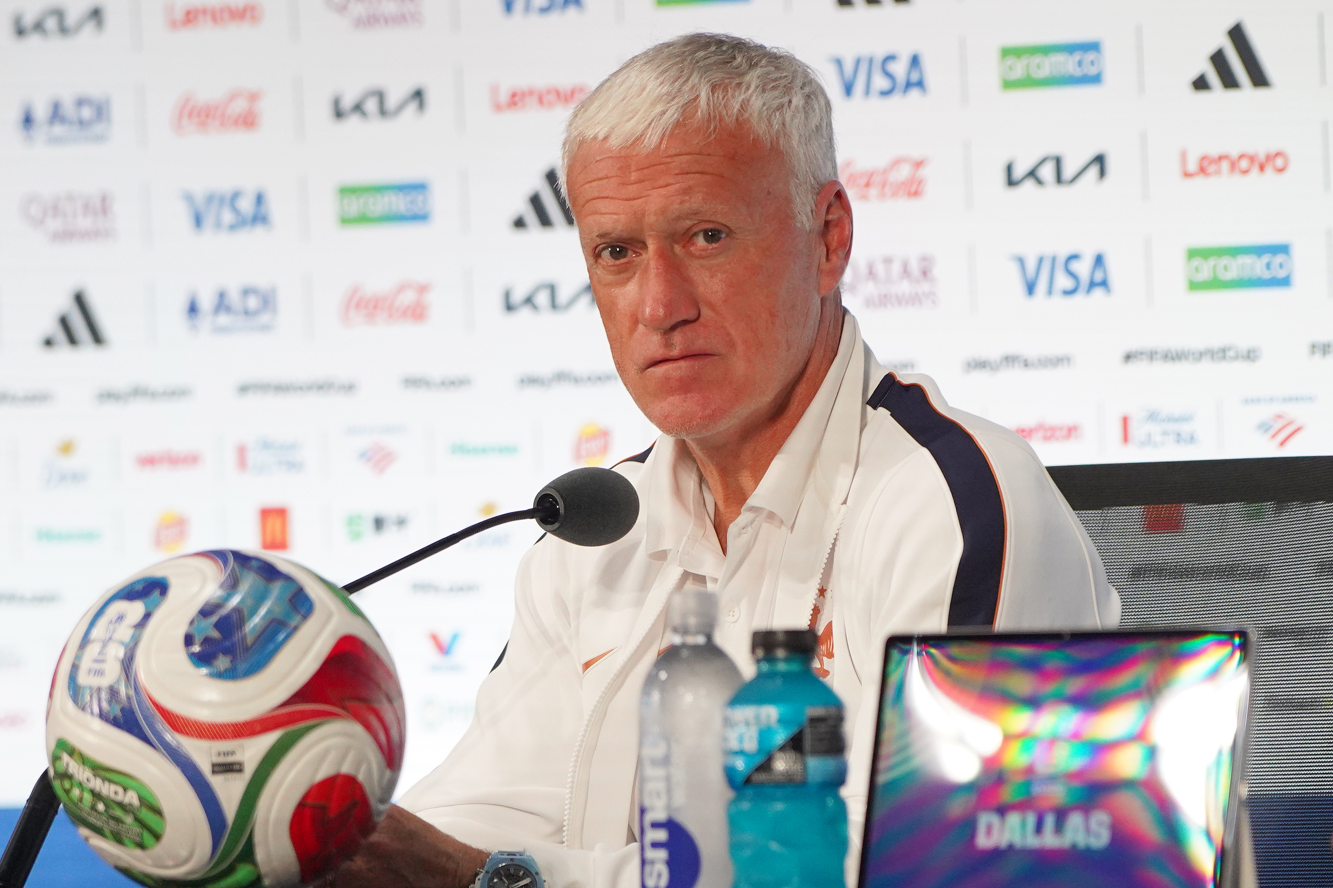 Didier Deschamps, en la previa del partido de semifinales de la Copa del Mundo 2026 ante España.