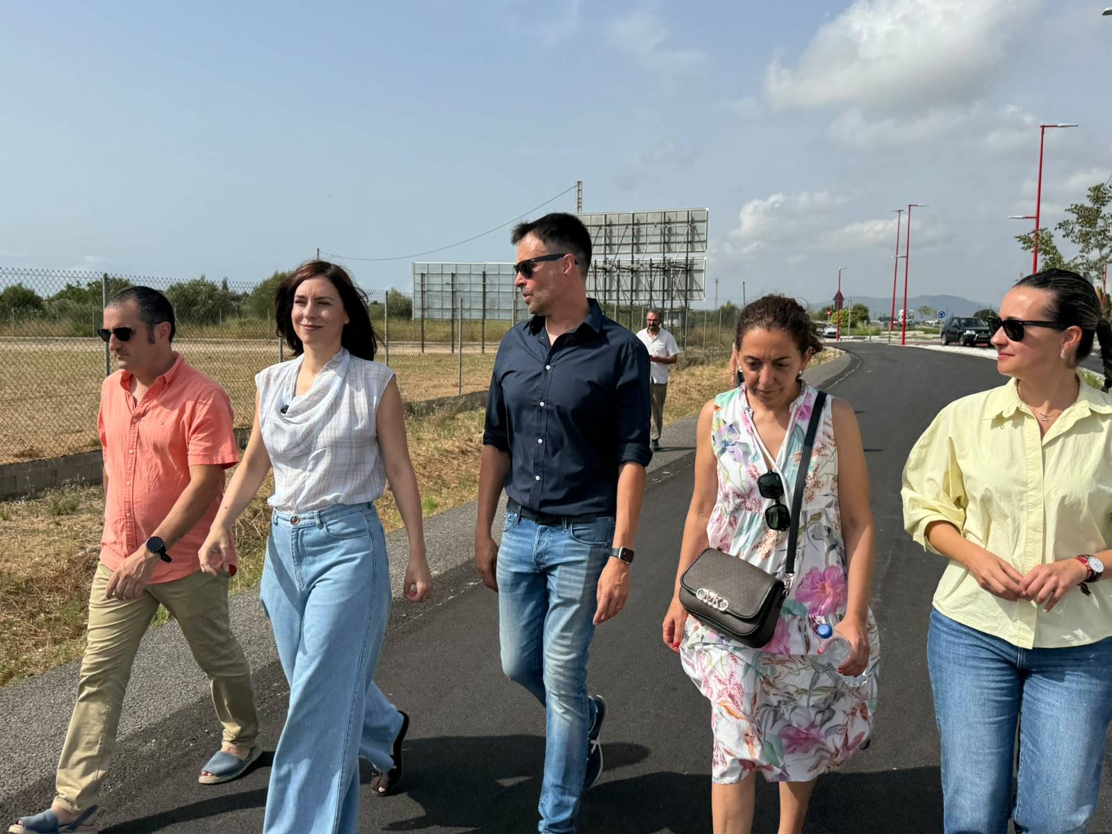 La ministra y líder del PSPV, Diana Morant, este jueves en Vinaròs.