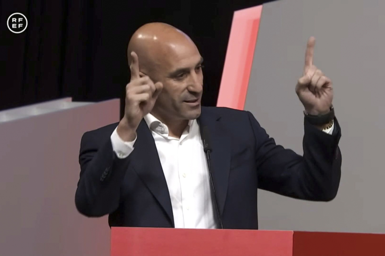 El ex presidente, Luis Rubiales