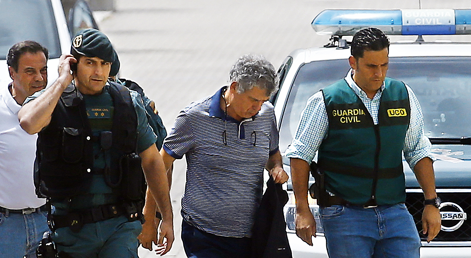 Ángel María Villar, detenido