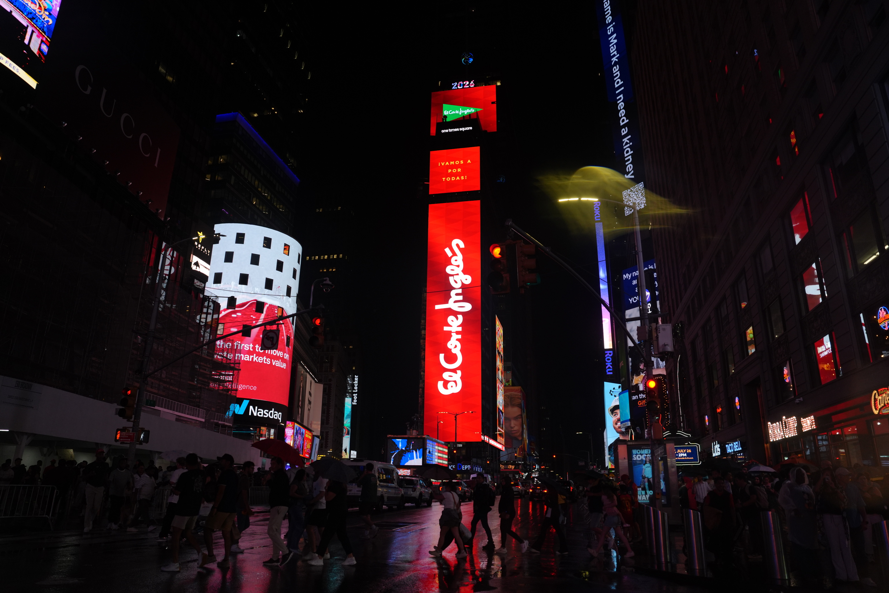 Times Square habla español