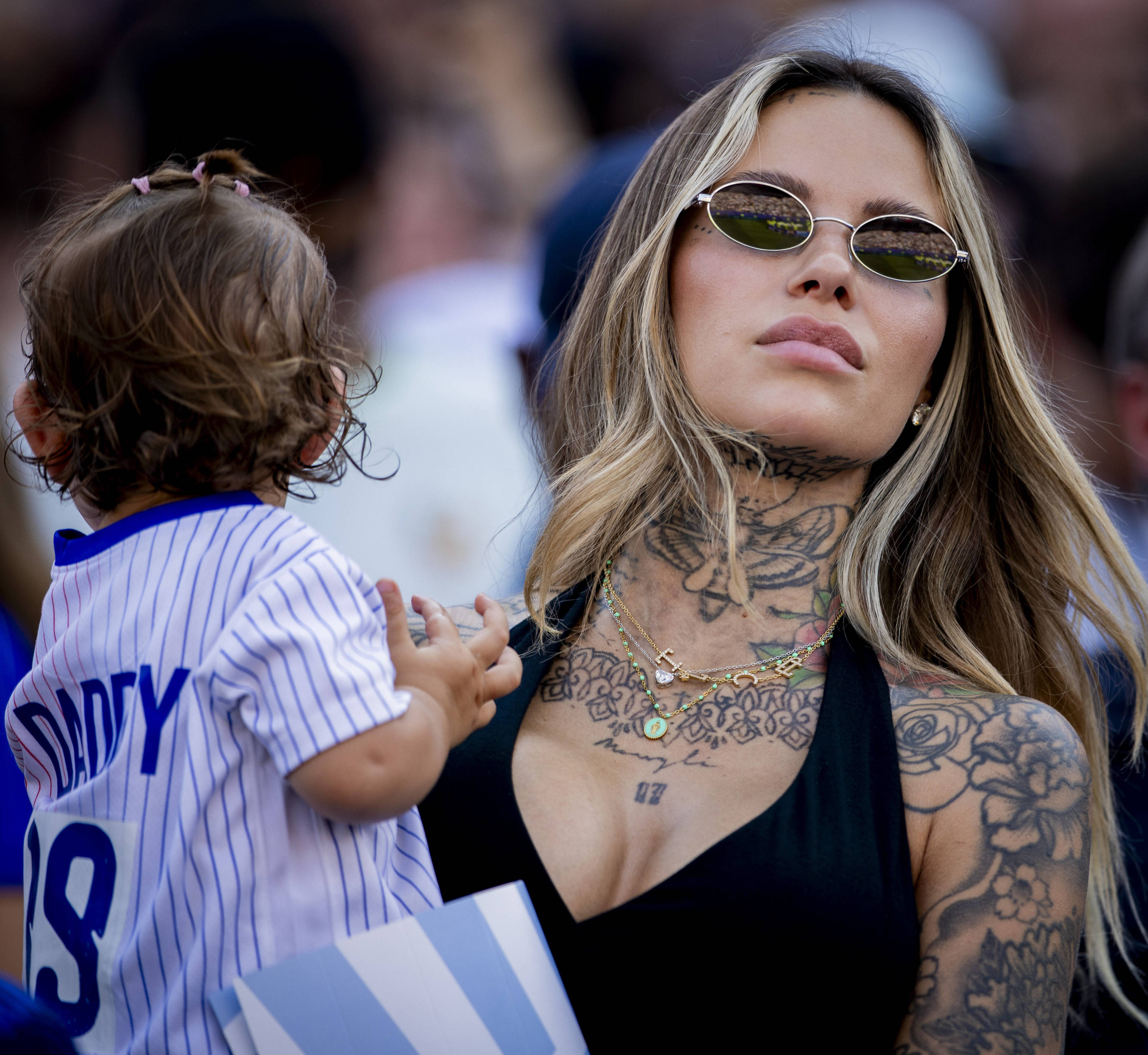 Zoe Cristofoli, mujer de Theo Hernández.