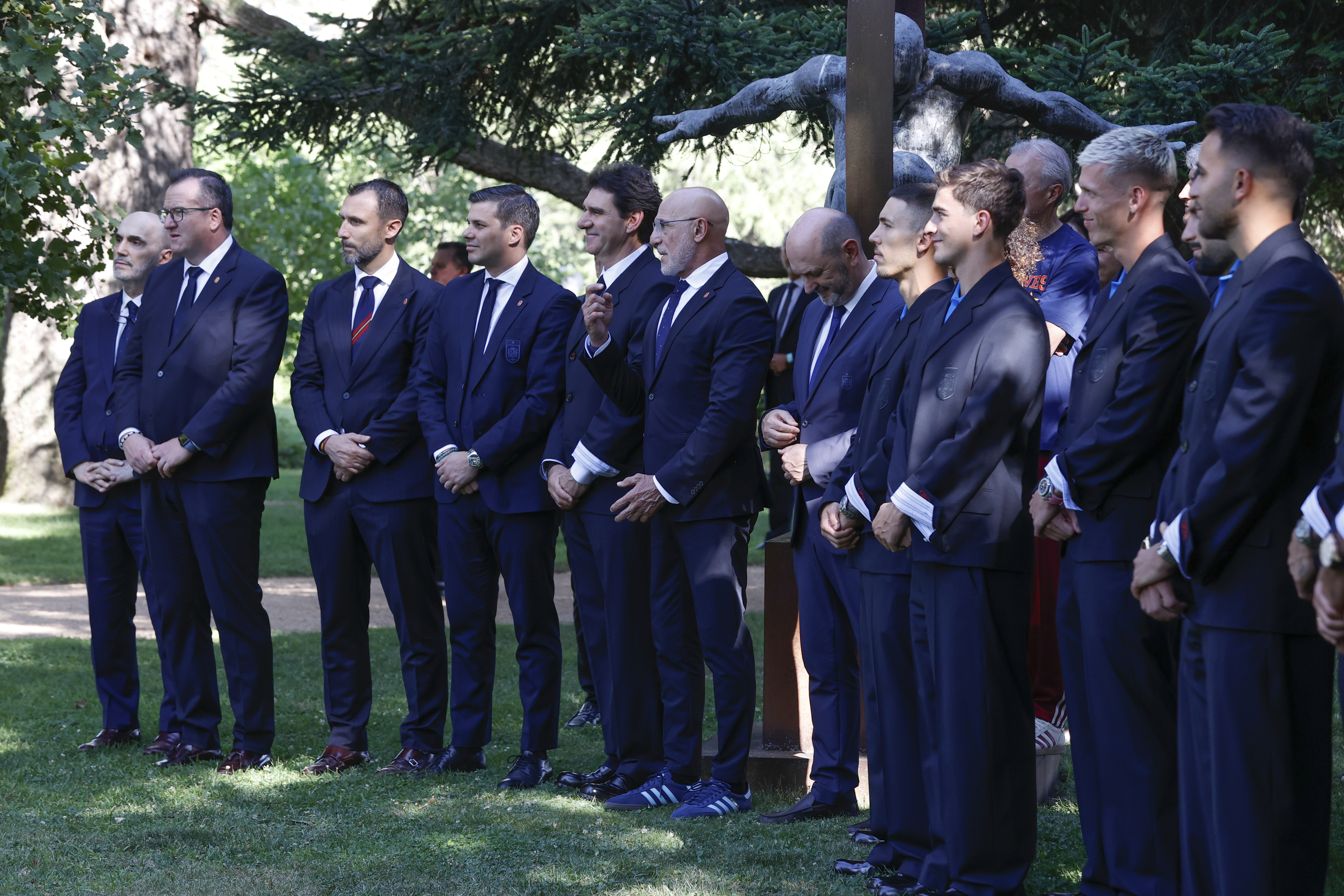 Look completo de los jugadores de la selección.