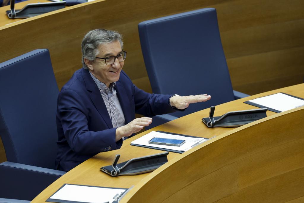 El consejero de Hacienda valenciano, José Antonio Rovira, este miércoles.