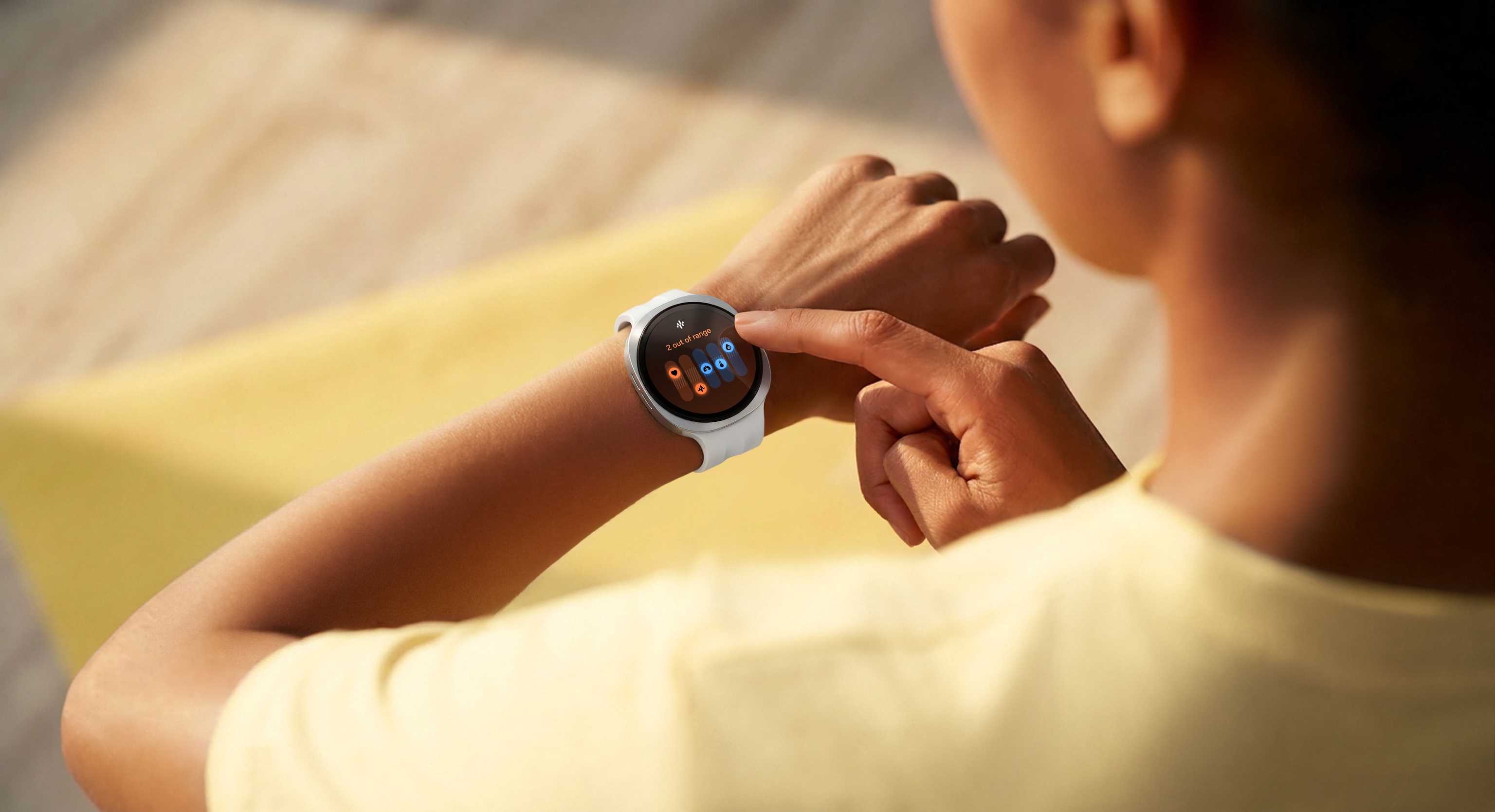 Uno de los relojes presentados por la marca coreana.