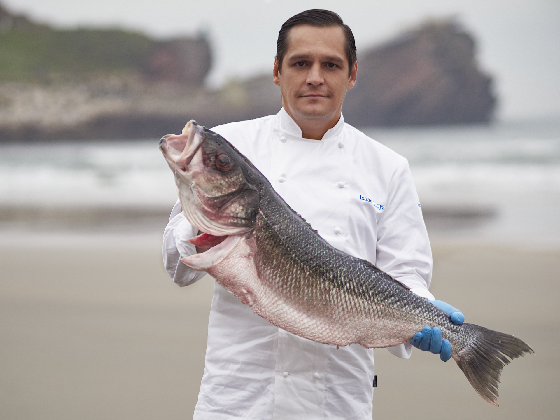 Isaac Loya, jefe de cocina y propietario del Real Balneario de Salinas (Asturias)