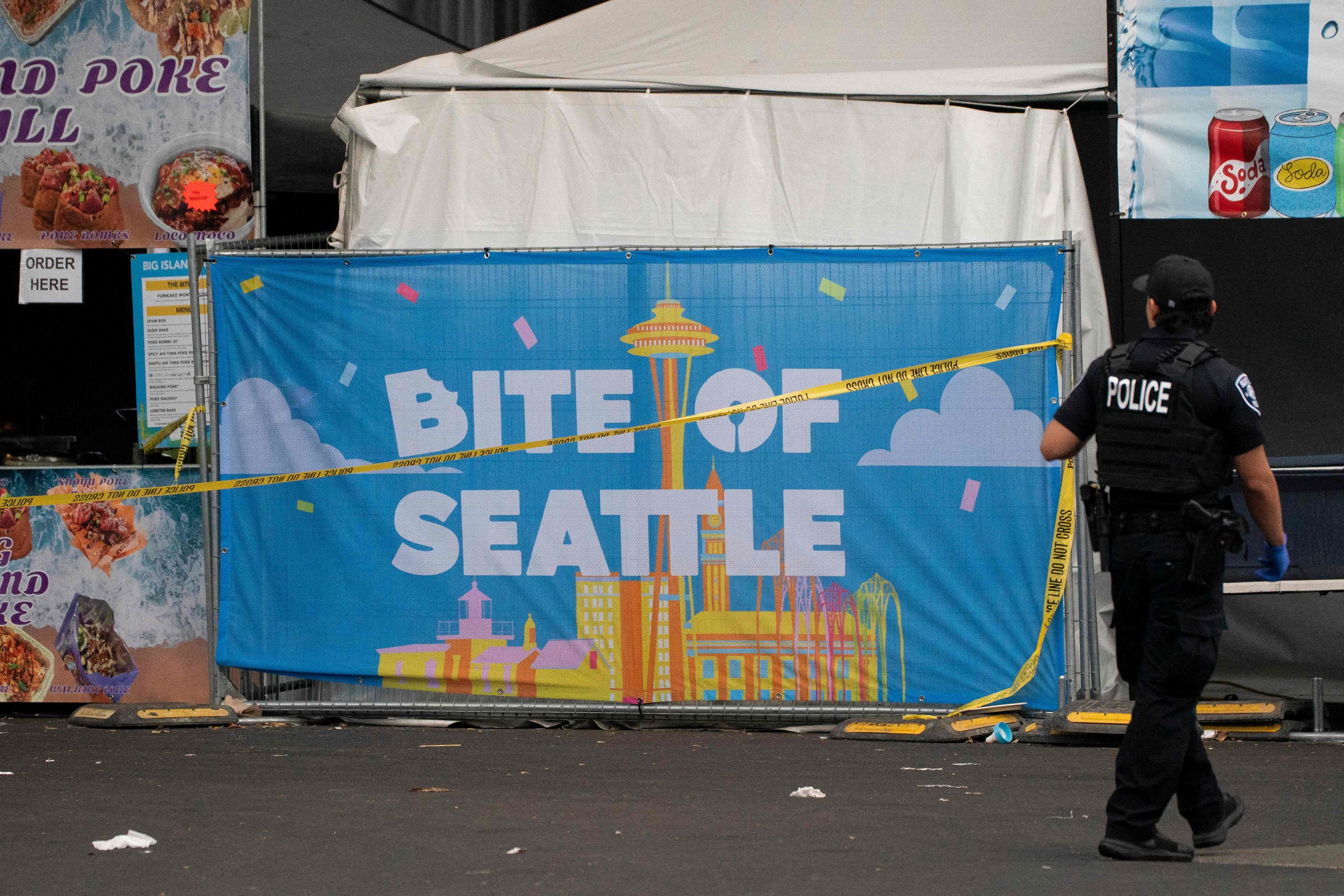 El festival Bite of Seattle, lugar del tiroteo de este domingo.