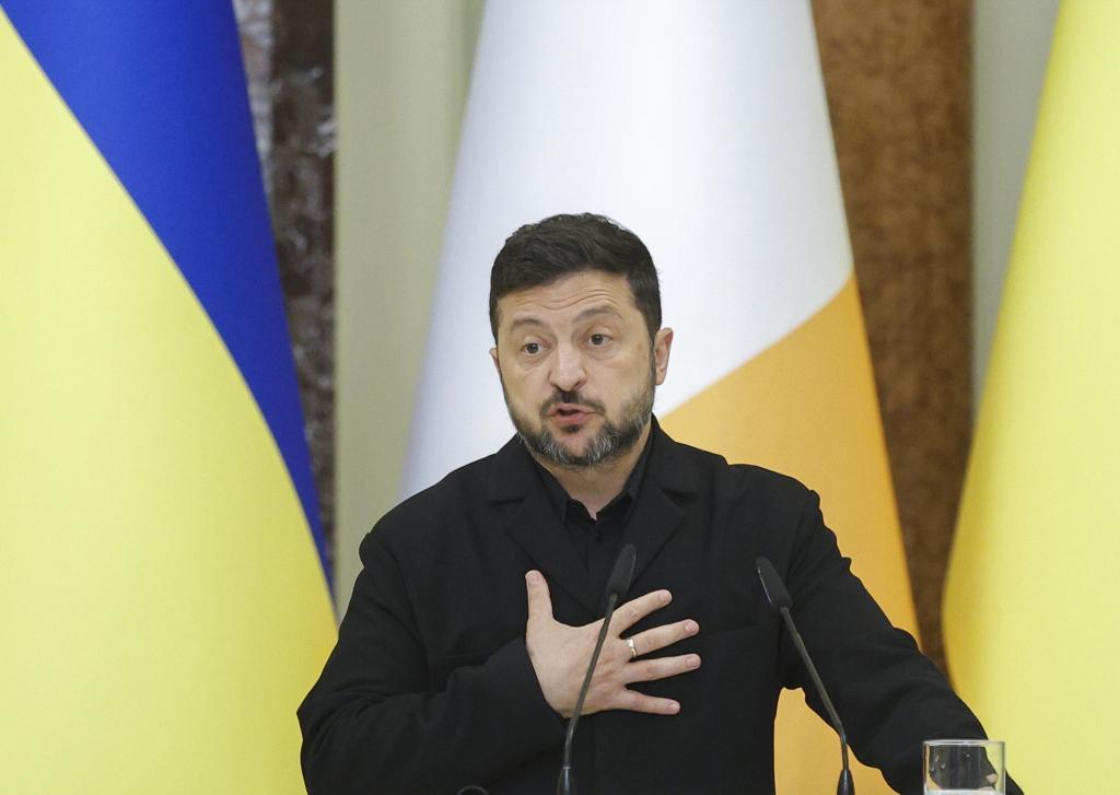 Imagen de archivo del presidente Volodimir Zelenski.