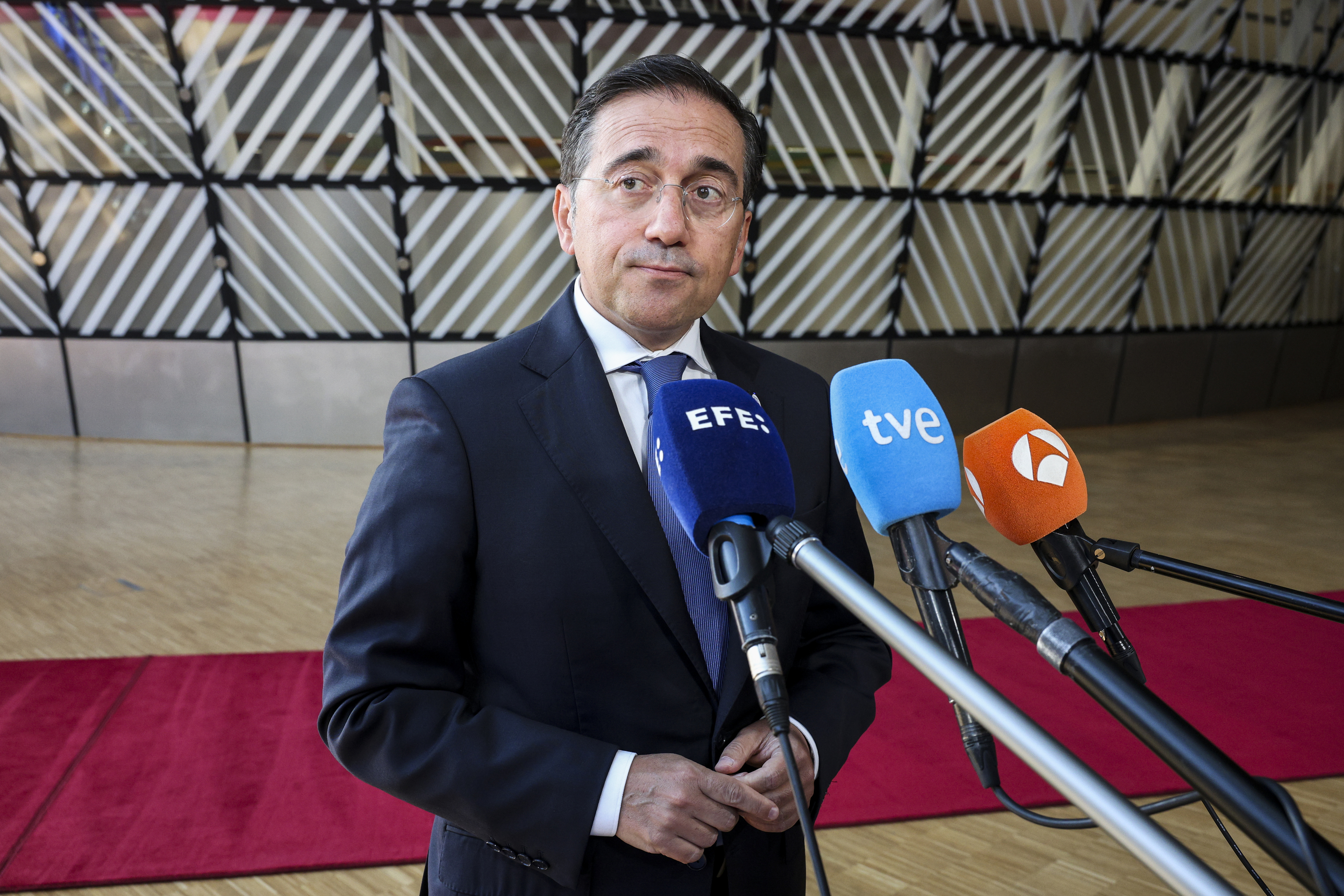 El ministro de Asuntos Exteriores, José Manuel Albares, en una imagen de archivo