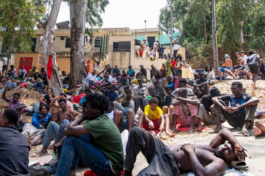 Entrada masiva de inmigrantes a Ceuta