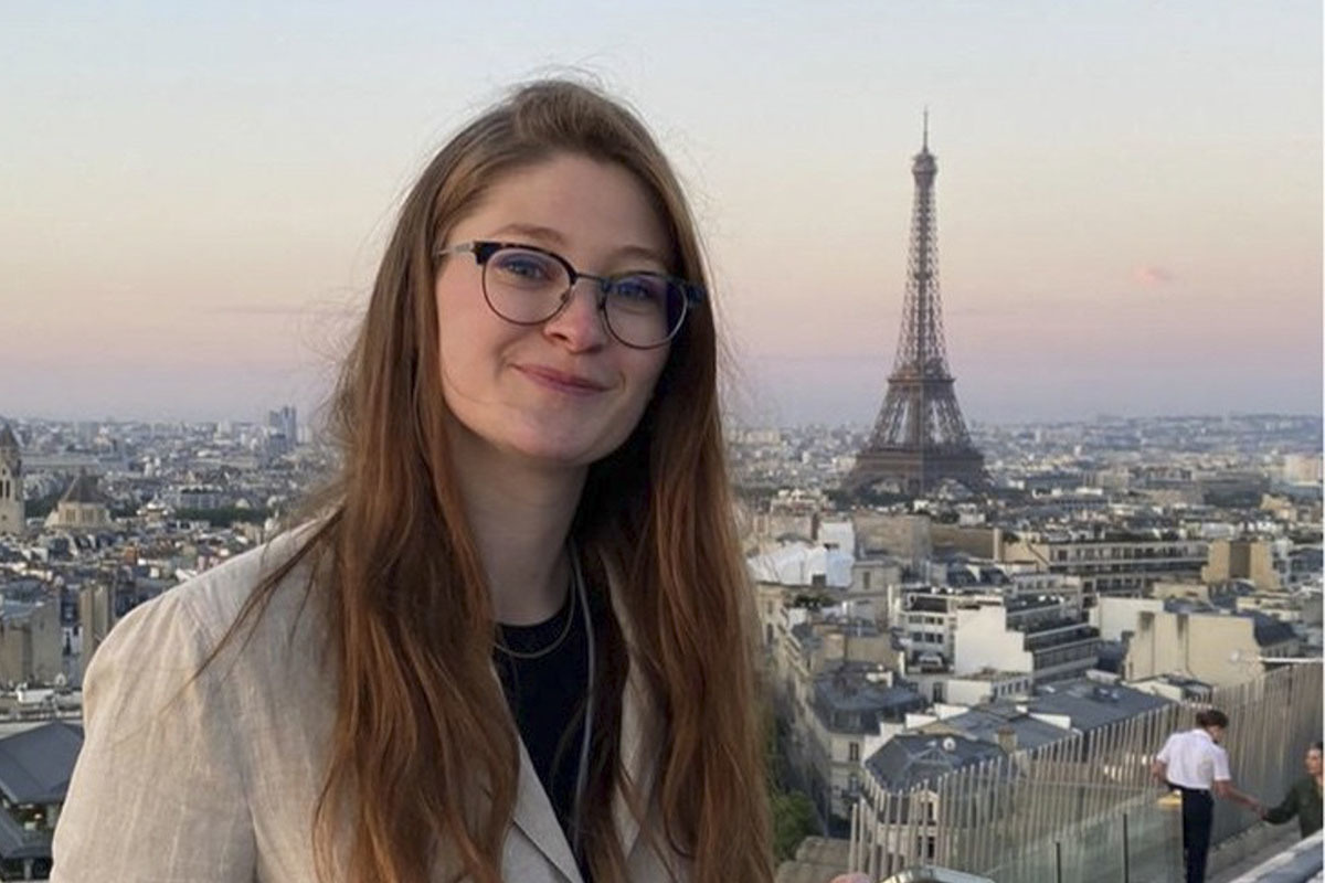 Manon Tallien de Cabarrús, periodista de TF1, descendiente de la madrileña y autora de la biografía 'Thérésia'.