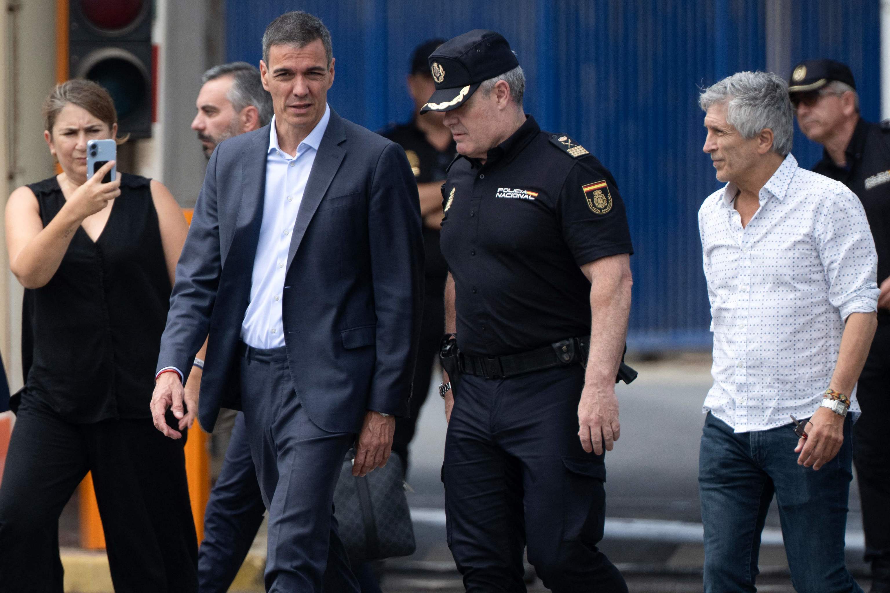 Pedro S�nchez, presidente del Gobierno, en Ceuta.