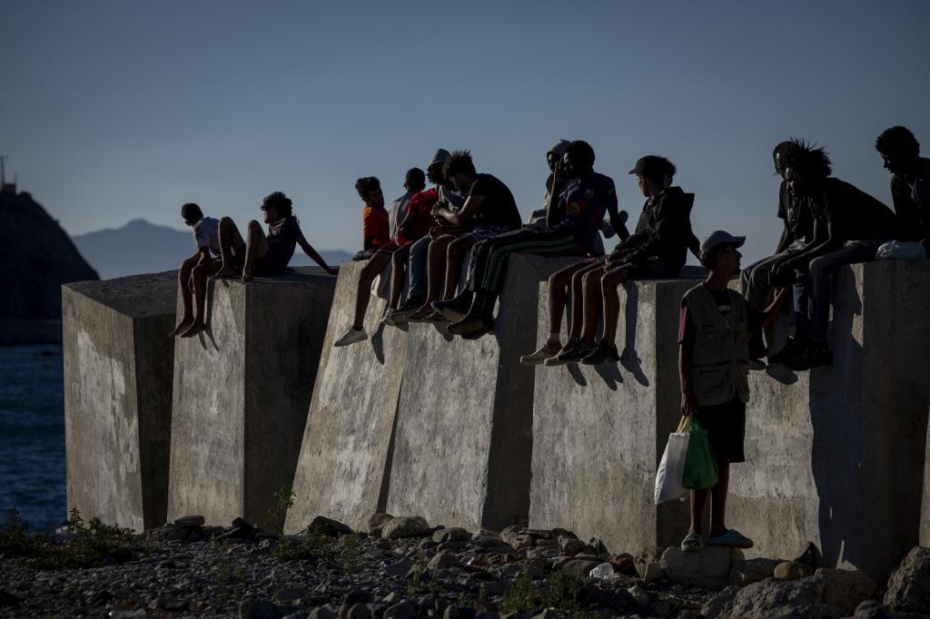 Entrada masiva de inmigrantes a Ceuta