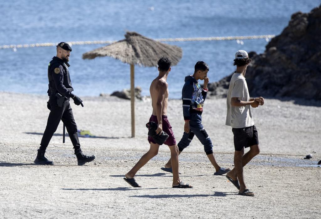 Entrada masiva de inmigrantes a Ceuta