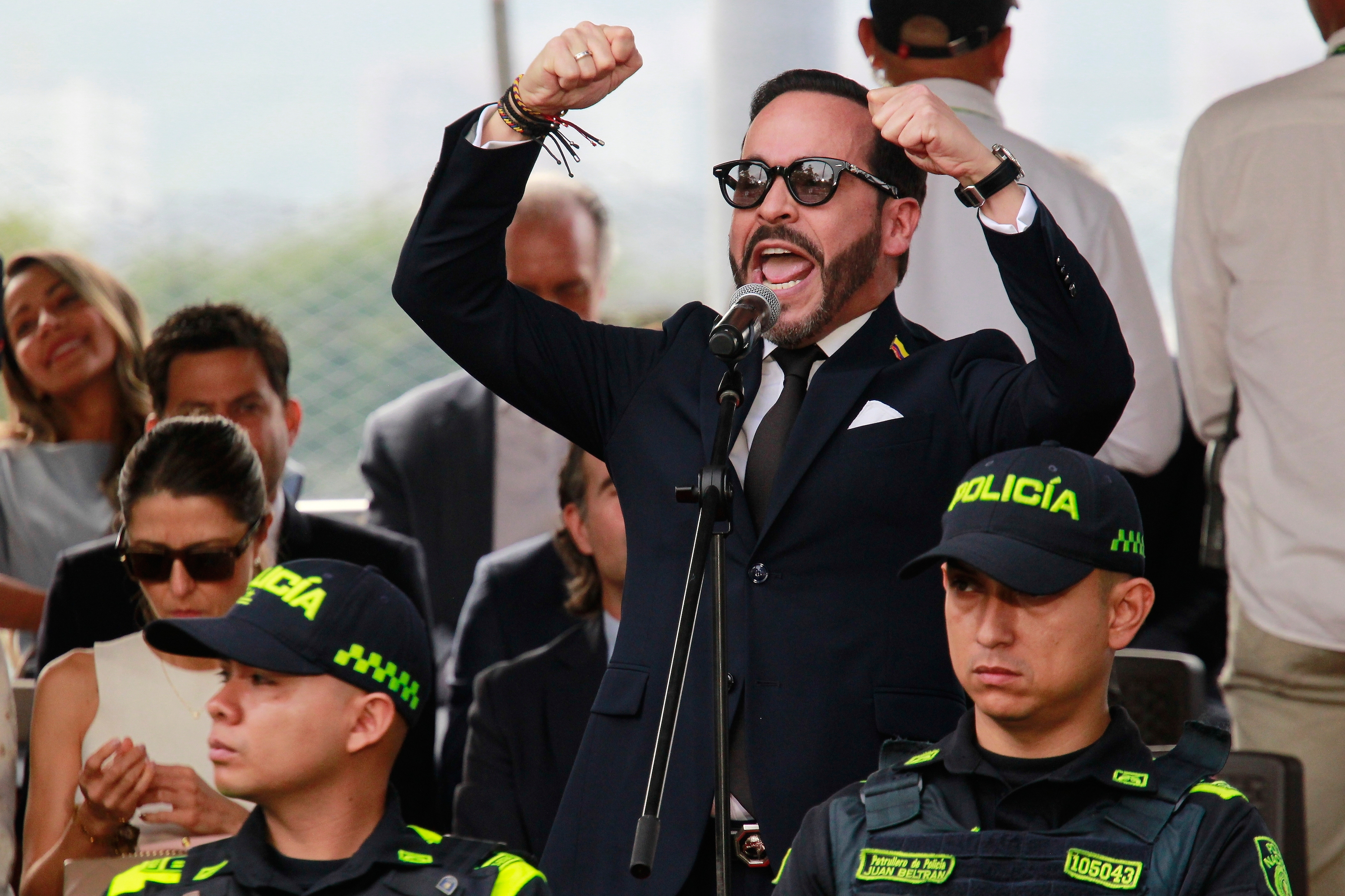 El presidente colombiano, Abelardo de la Espriella.