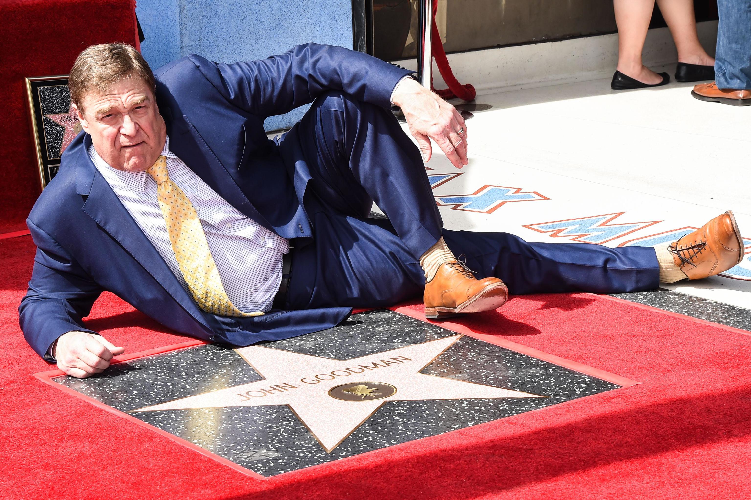 El actor en marzo de 2017 durante la ceremonia de inauguración de su estrella en el Paseo de la Fama en Los Ángeles.