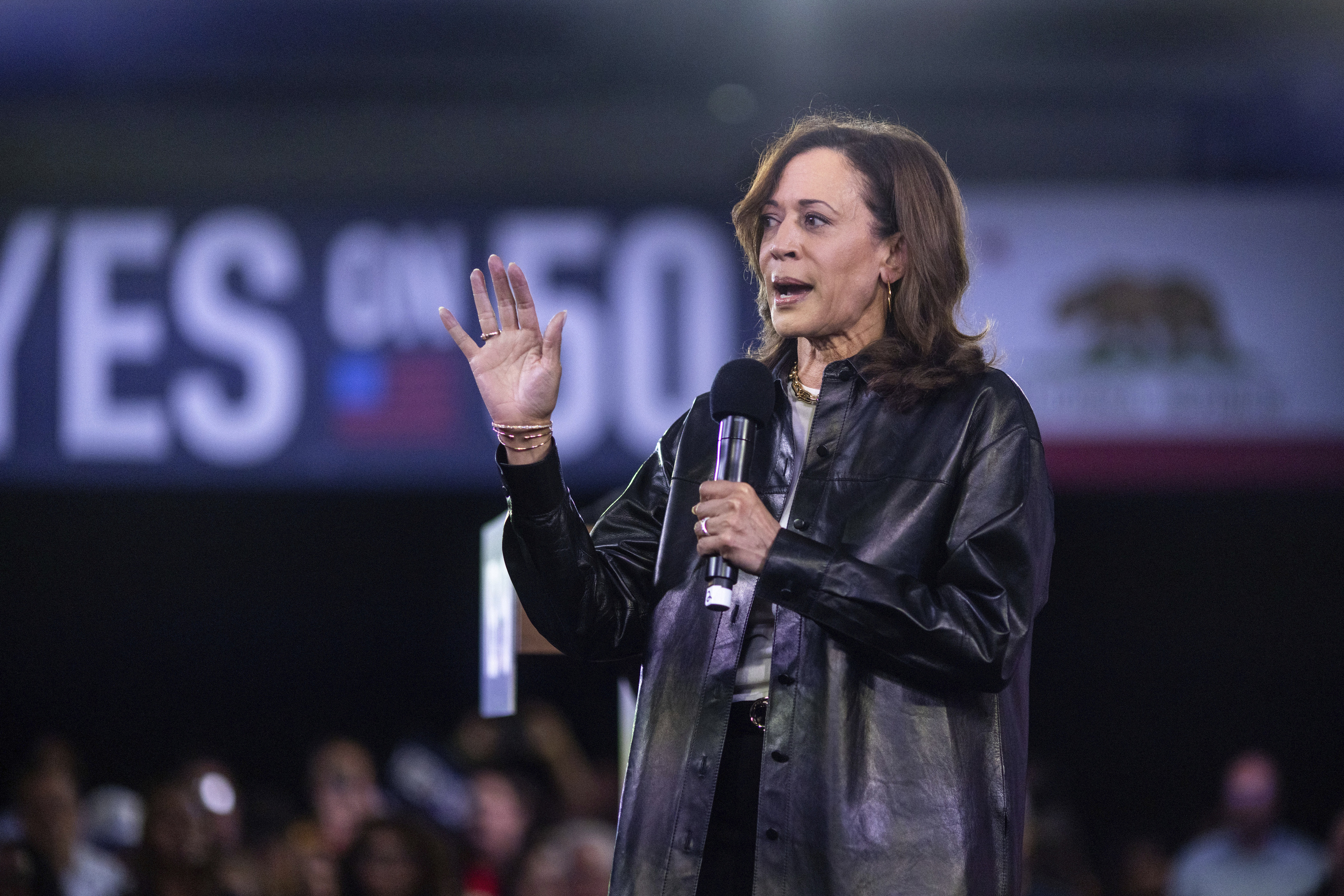 La ex vicepresidenta de EEUU Kamala Harris.