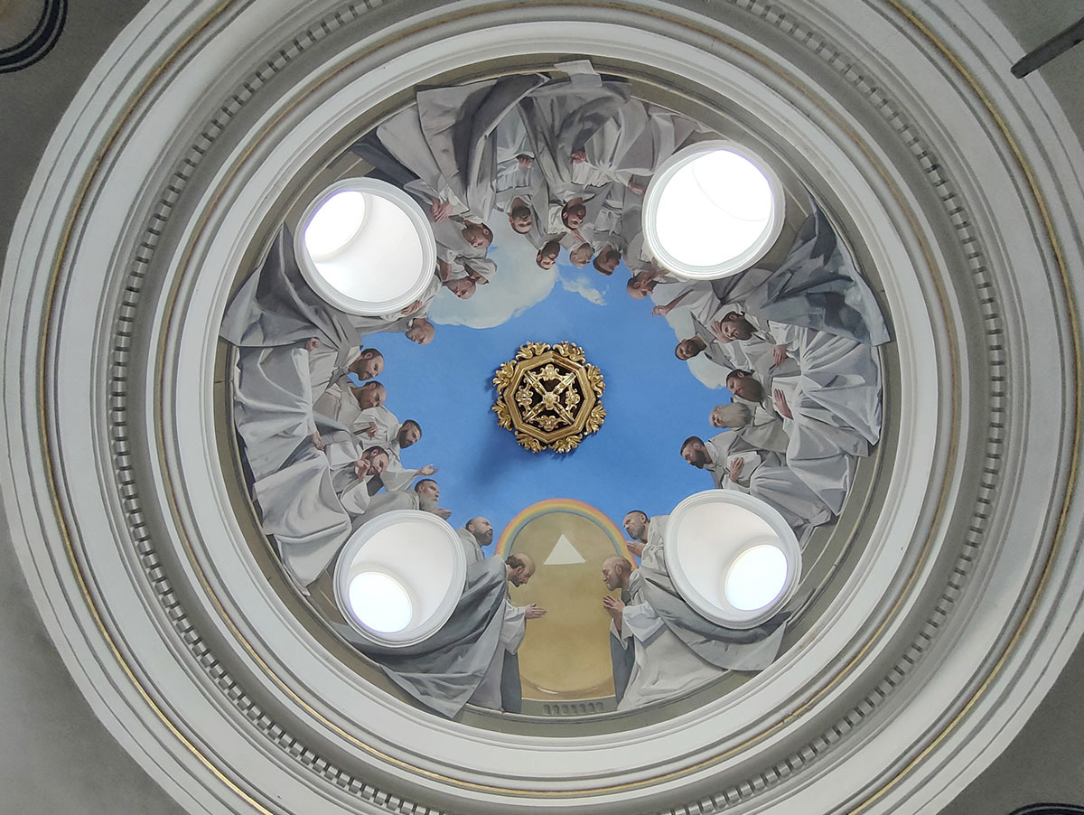 'El Trono de Dios y los veinticuatro ancianos', en la Cúpula principal.
