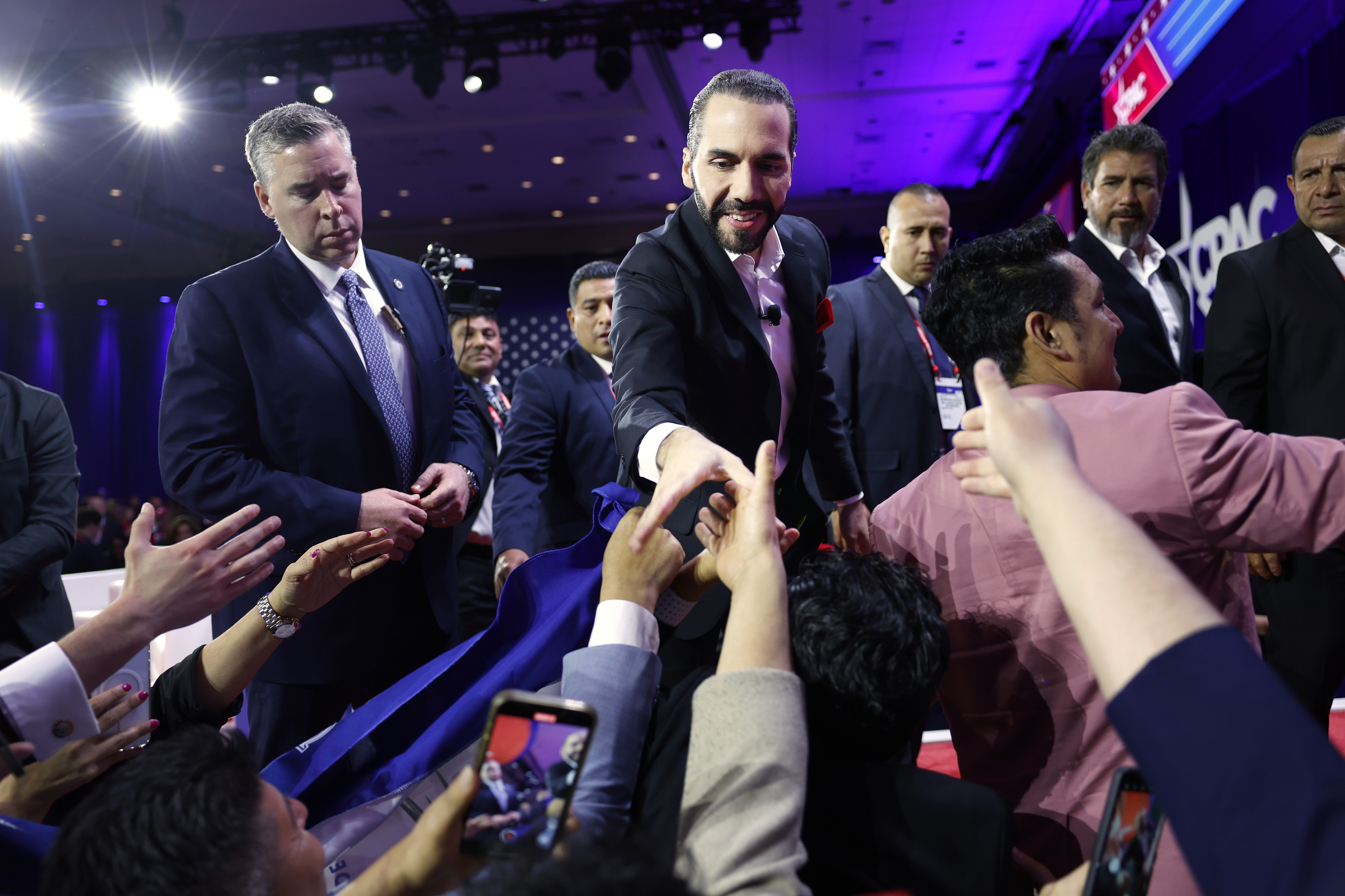 El presidente de El Salvador, Nayib Bukele.