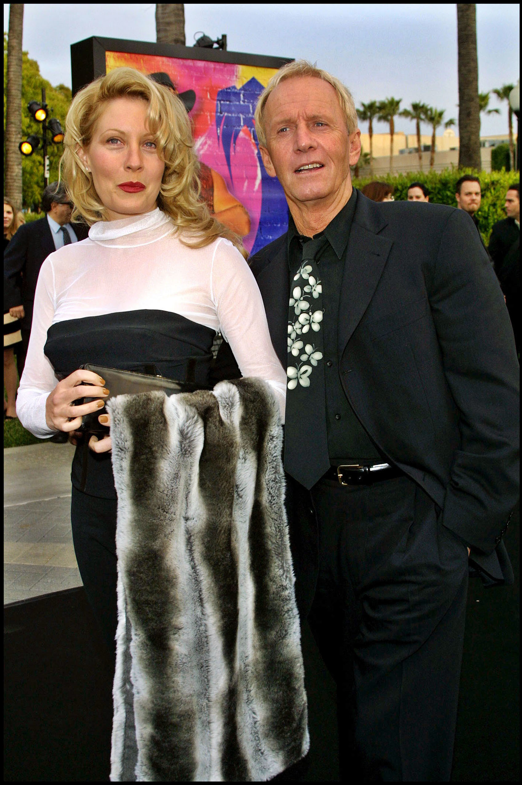 La pareja, en 2001.