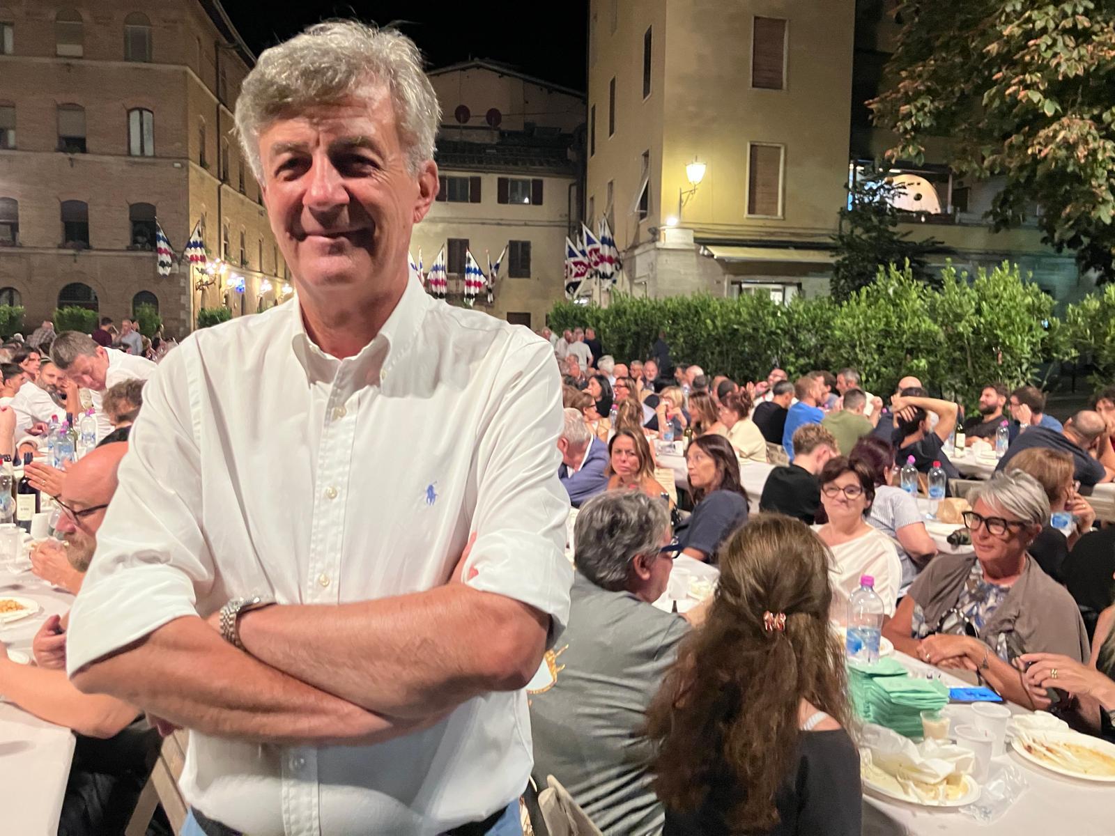 Mario Bartalini, prior de la contrada del Puercoespín